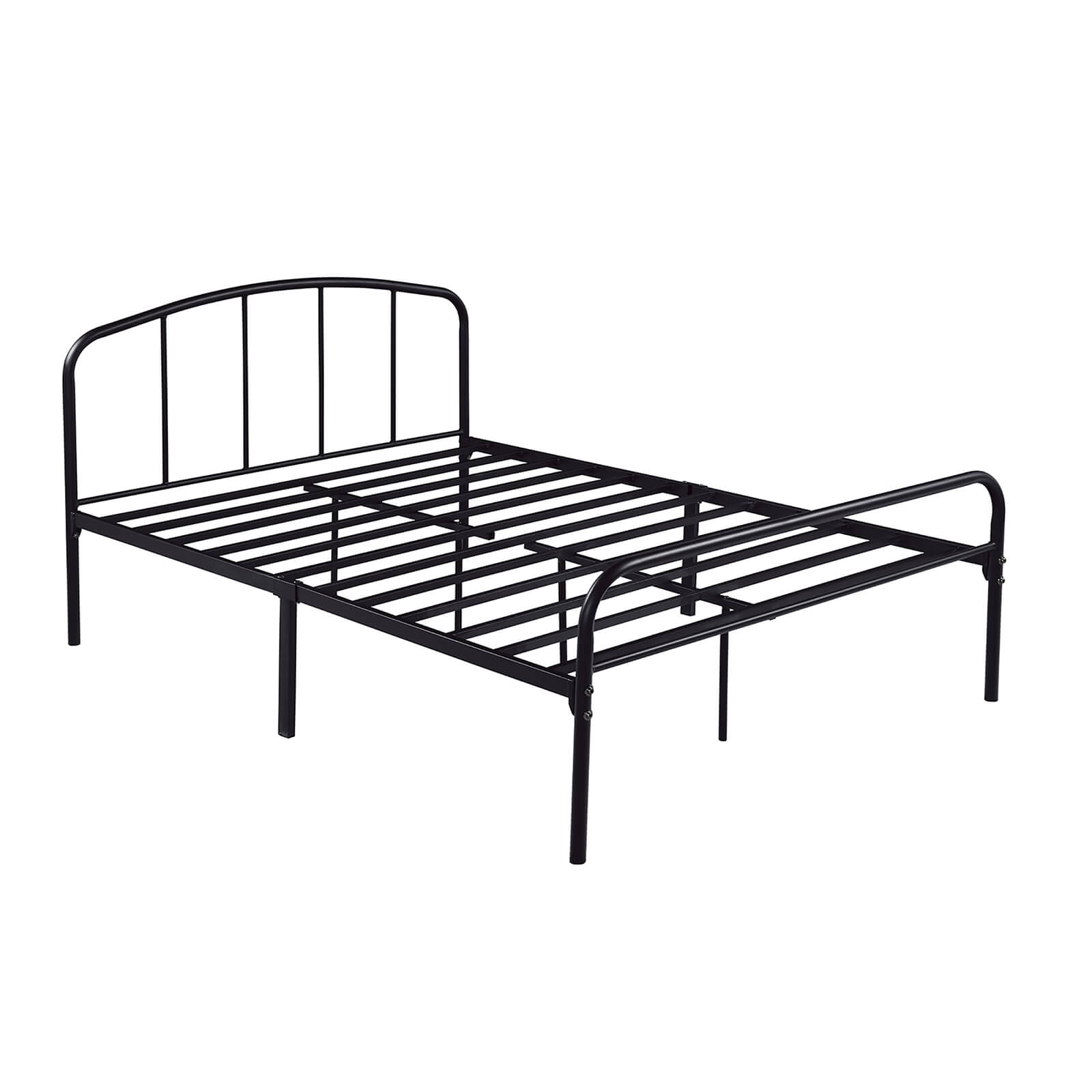 Milton Double Bed Frame - Black