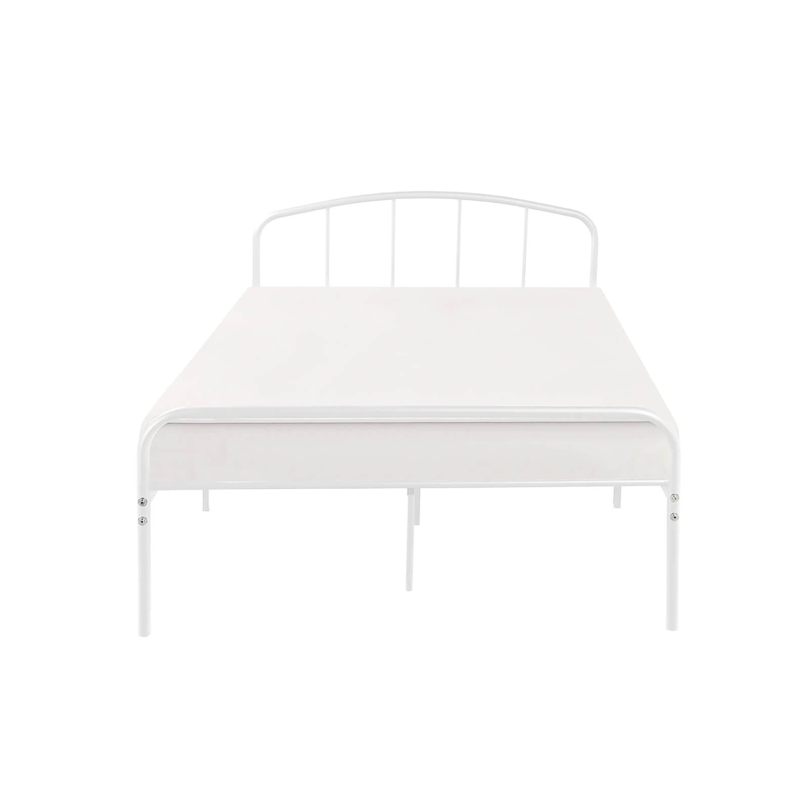 Milton Small Double Bed Frame - White