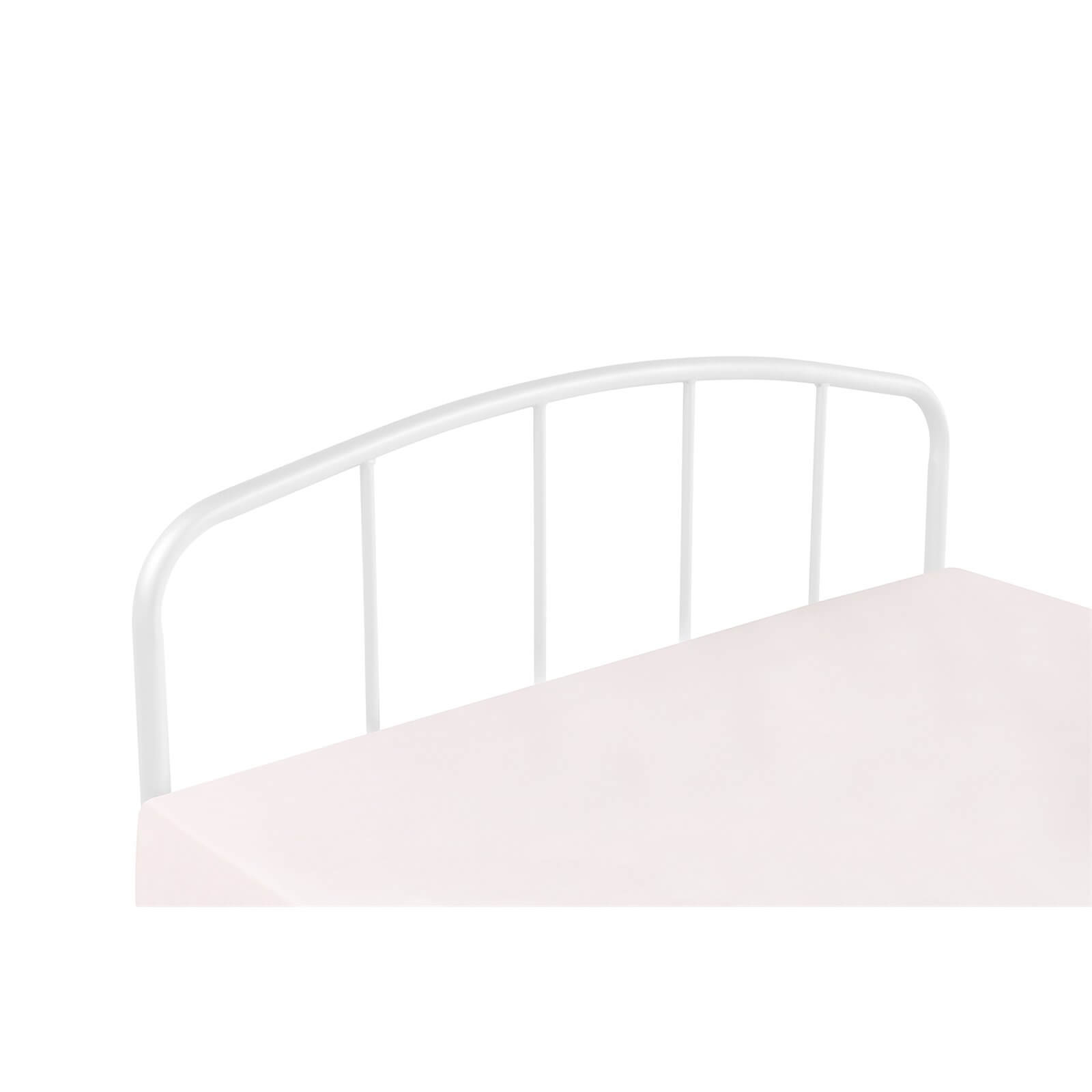 Milton Small Double Bed Frame - White