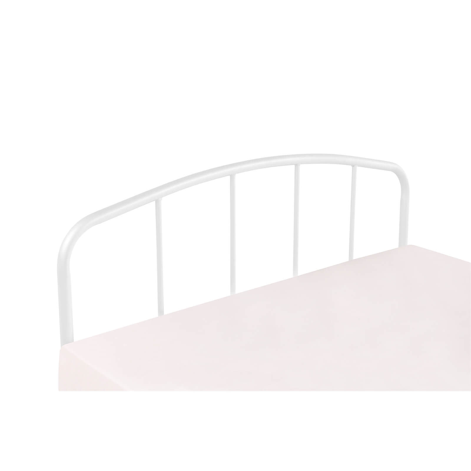 Milton Double Bed Frame - White