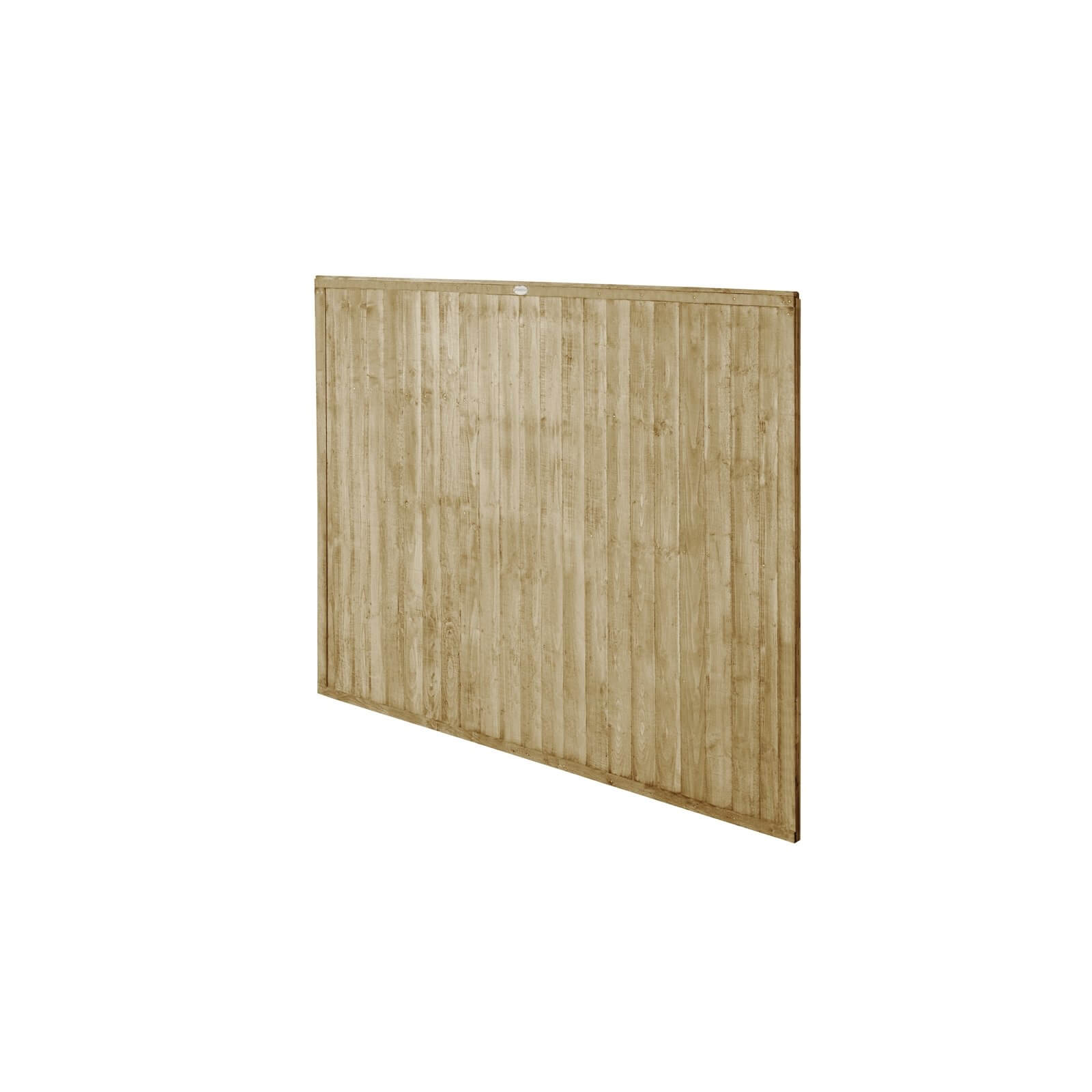 6ft x 5ft (1.83m x 1.52m) Pressure Treated Closeboard Fence Panel - Pack of 5