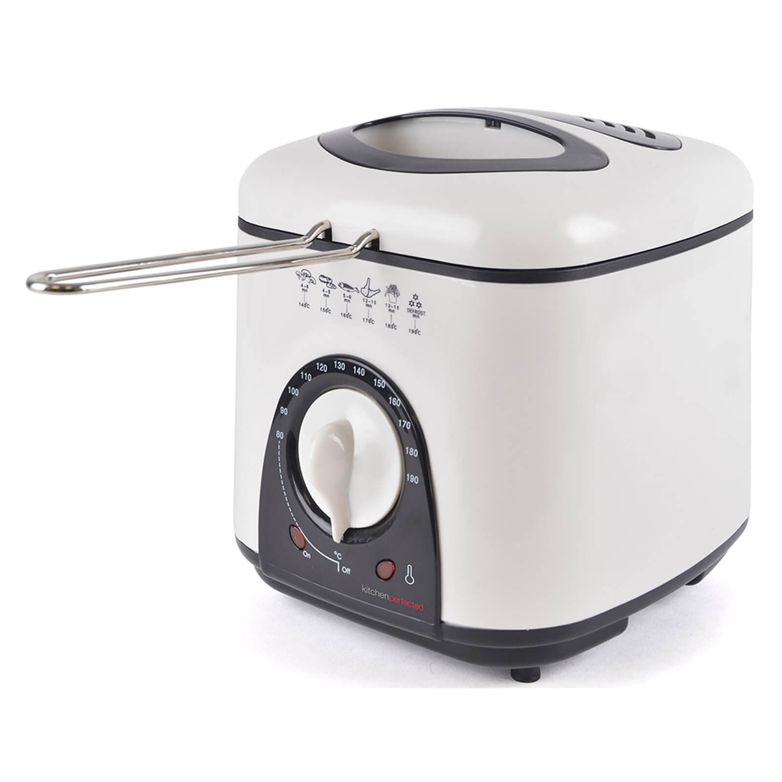 Kitchen Perfected 1L Compact Deep Fryer.