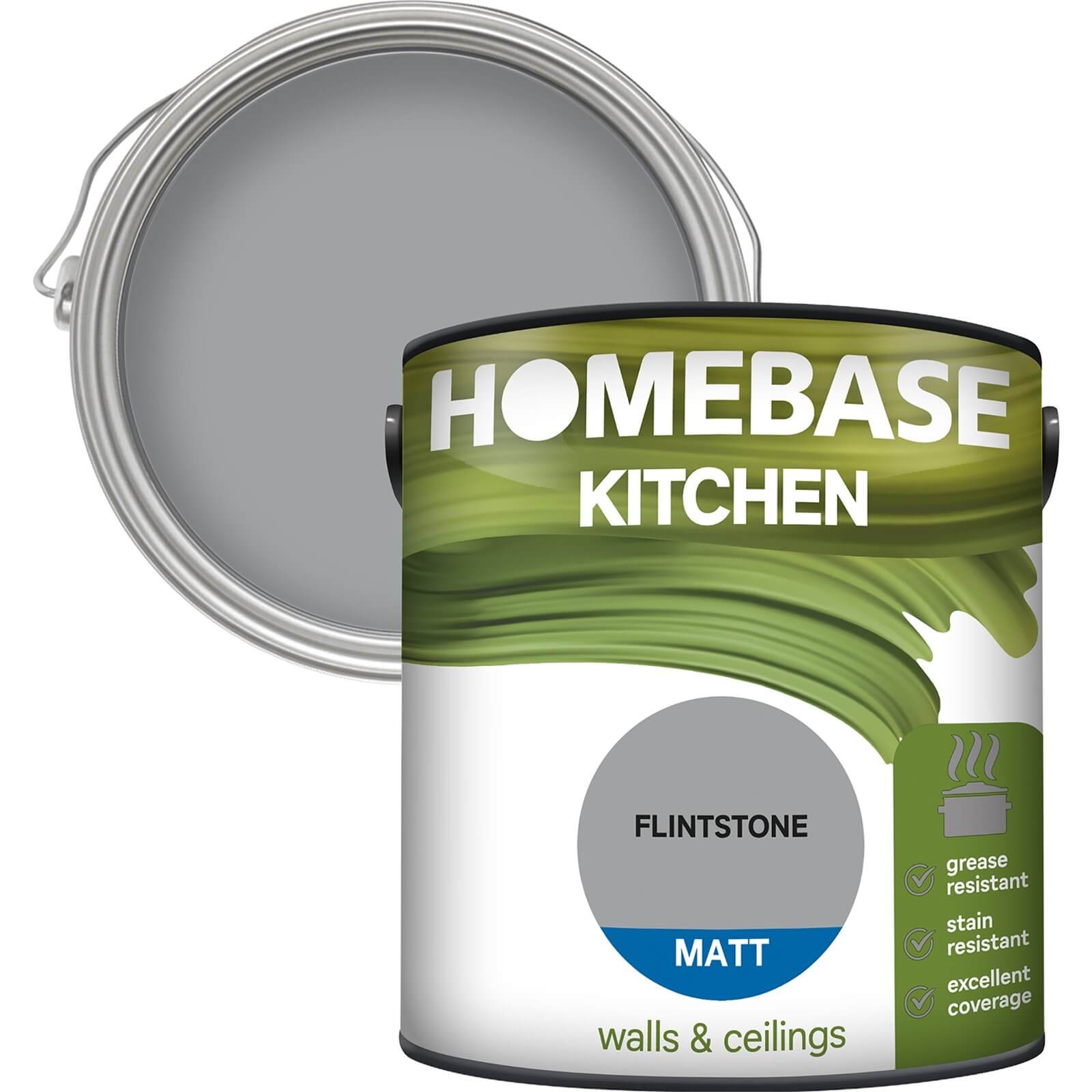 Homebase Kitchen Matt Paint - Flintstone 2.5L