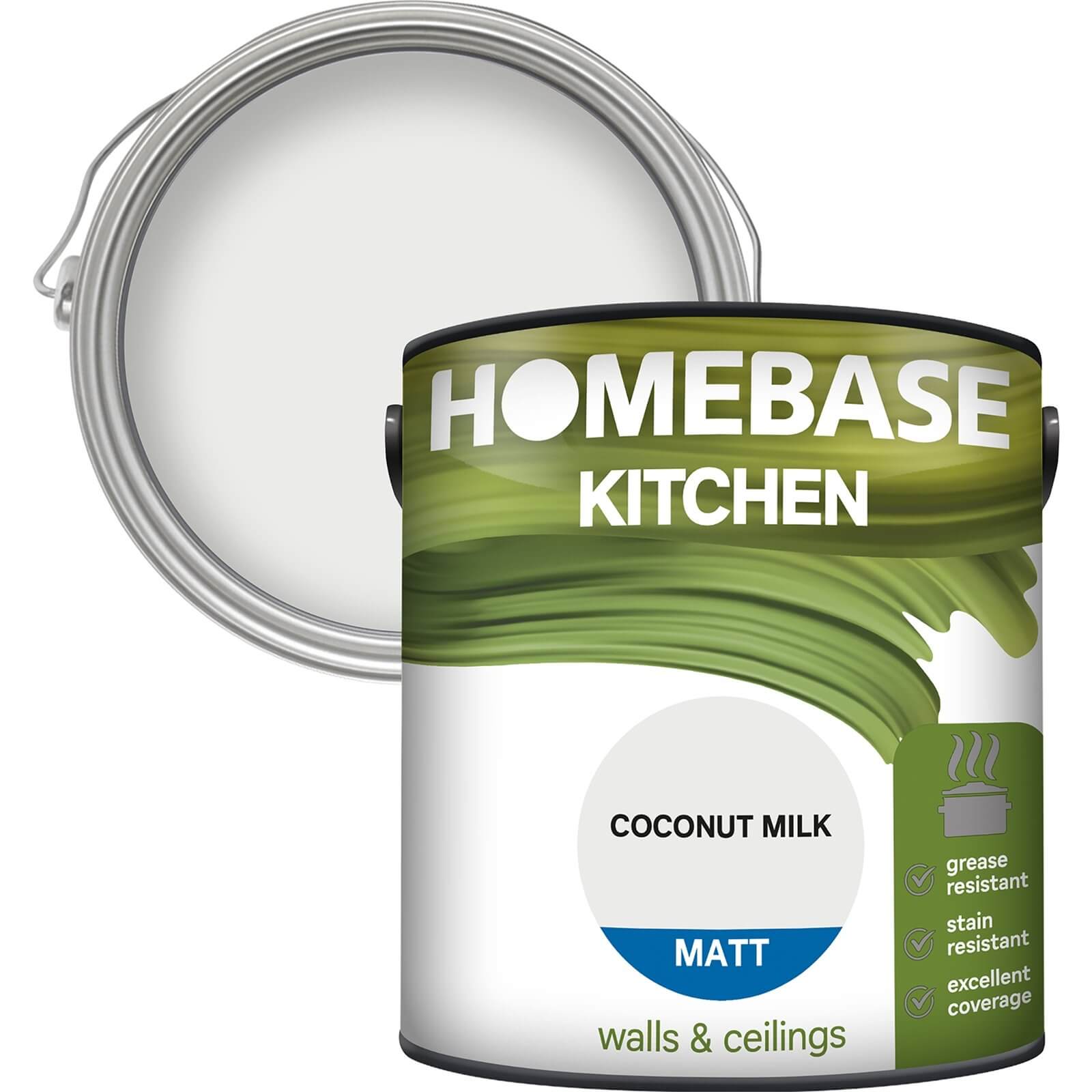 Homebase Kitchen Matt Paint - Coconut Milk 2.5L