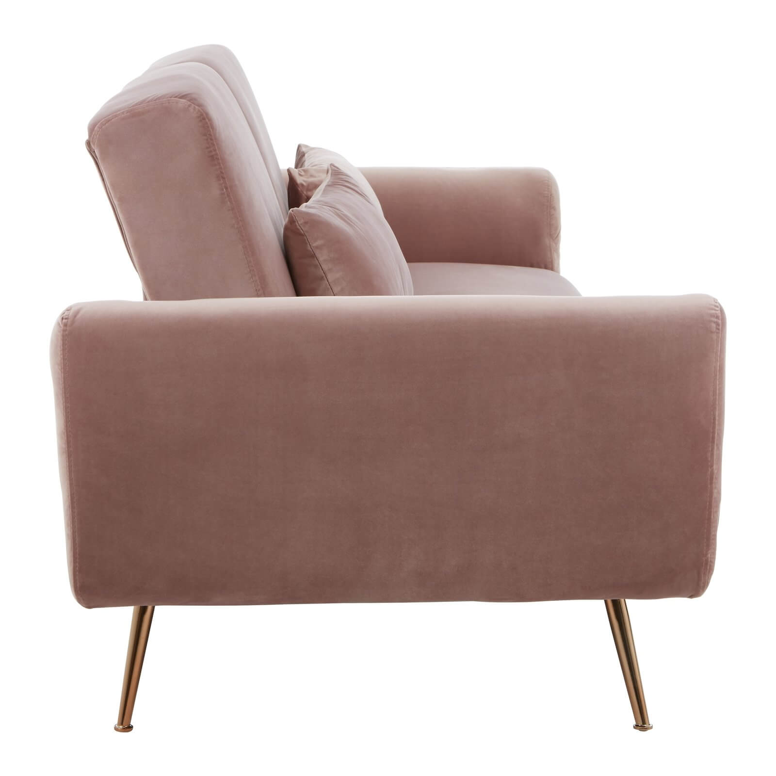 Houston Sofa Bed - Pink Velvet