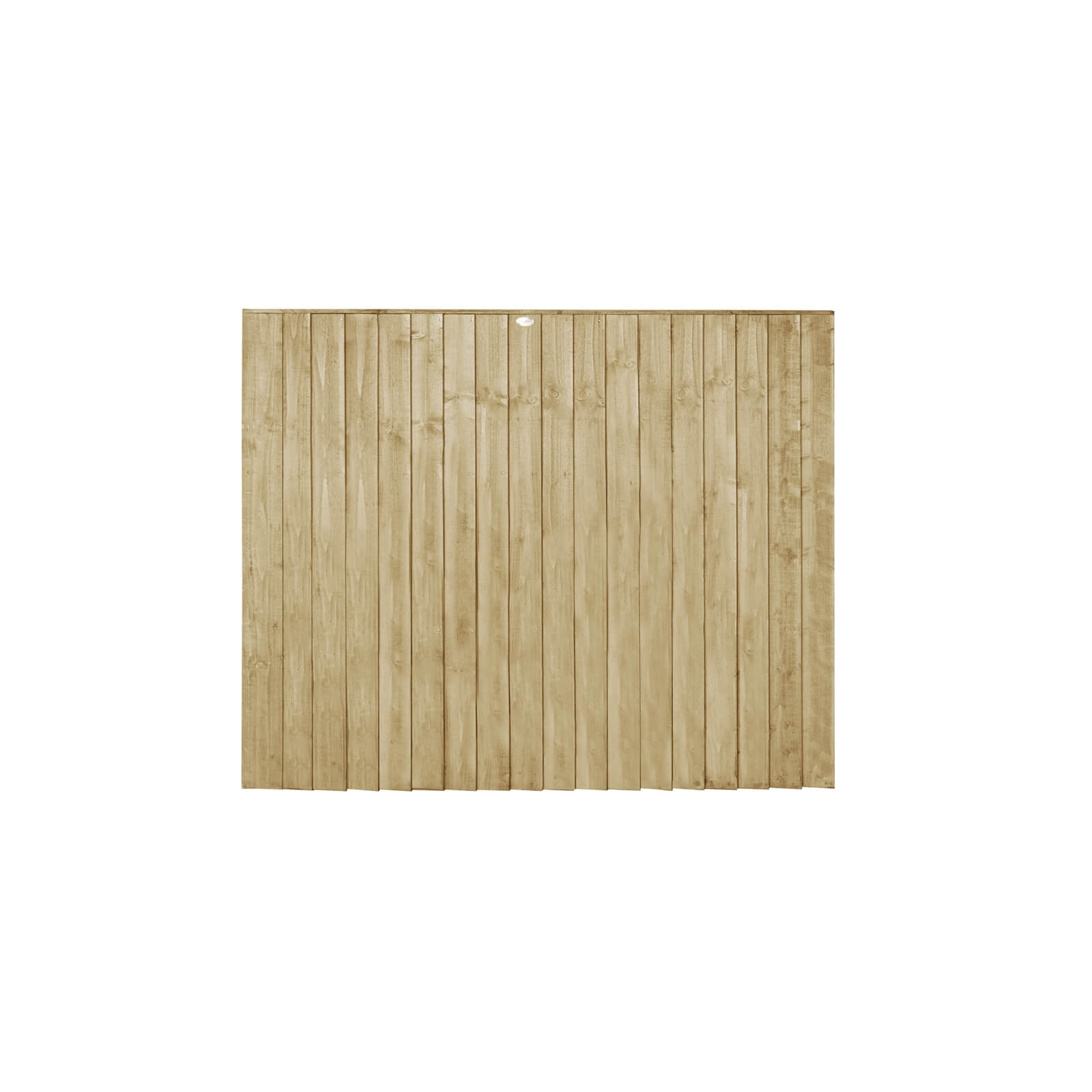 6ft x 5ft (1.83m x 1.54m) Pressure Treated Featheredge Fence Panel - Pack of 3