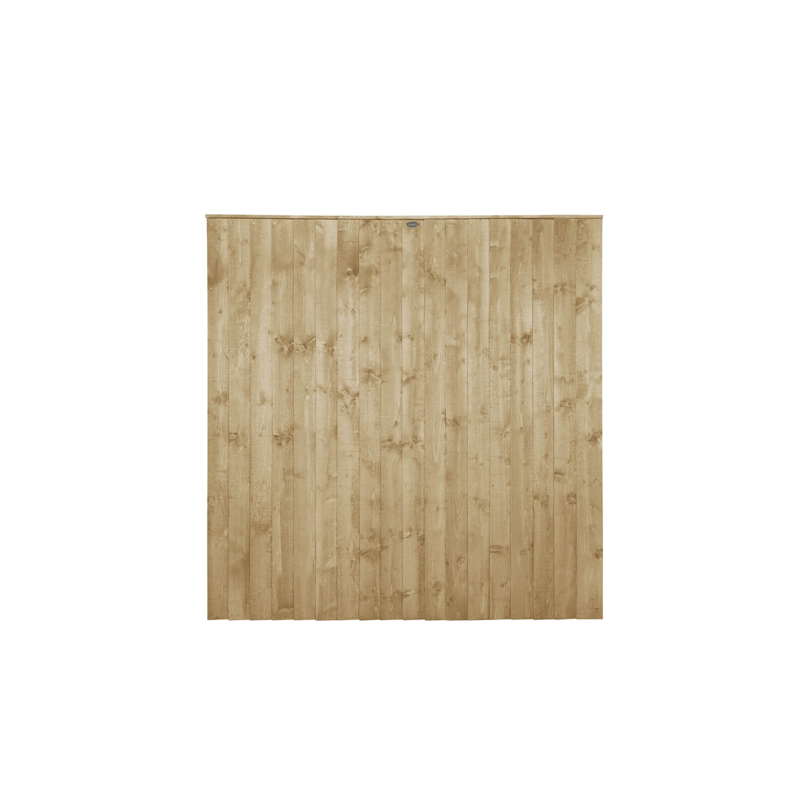 6ft x 6ft (1.83m x 1.85m) Pressure Treated Featheredge Fence Panel - Pack of 3