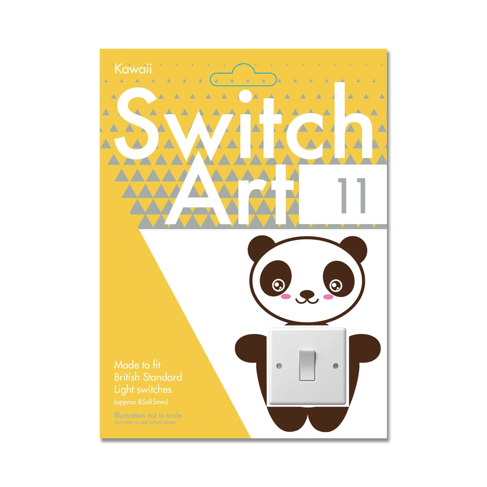 Light Switch Art Stickers - Kawaii