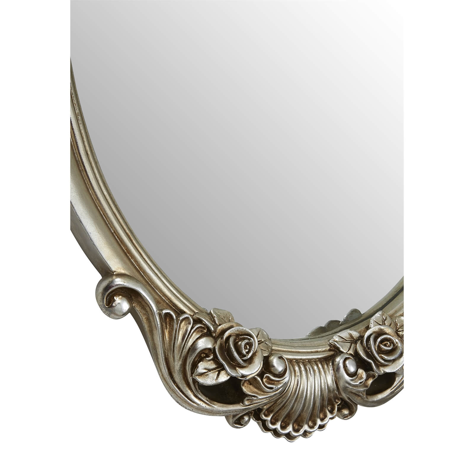 Champagne Rose and Clam Wall Mirror