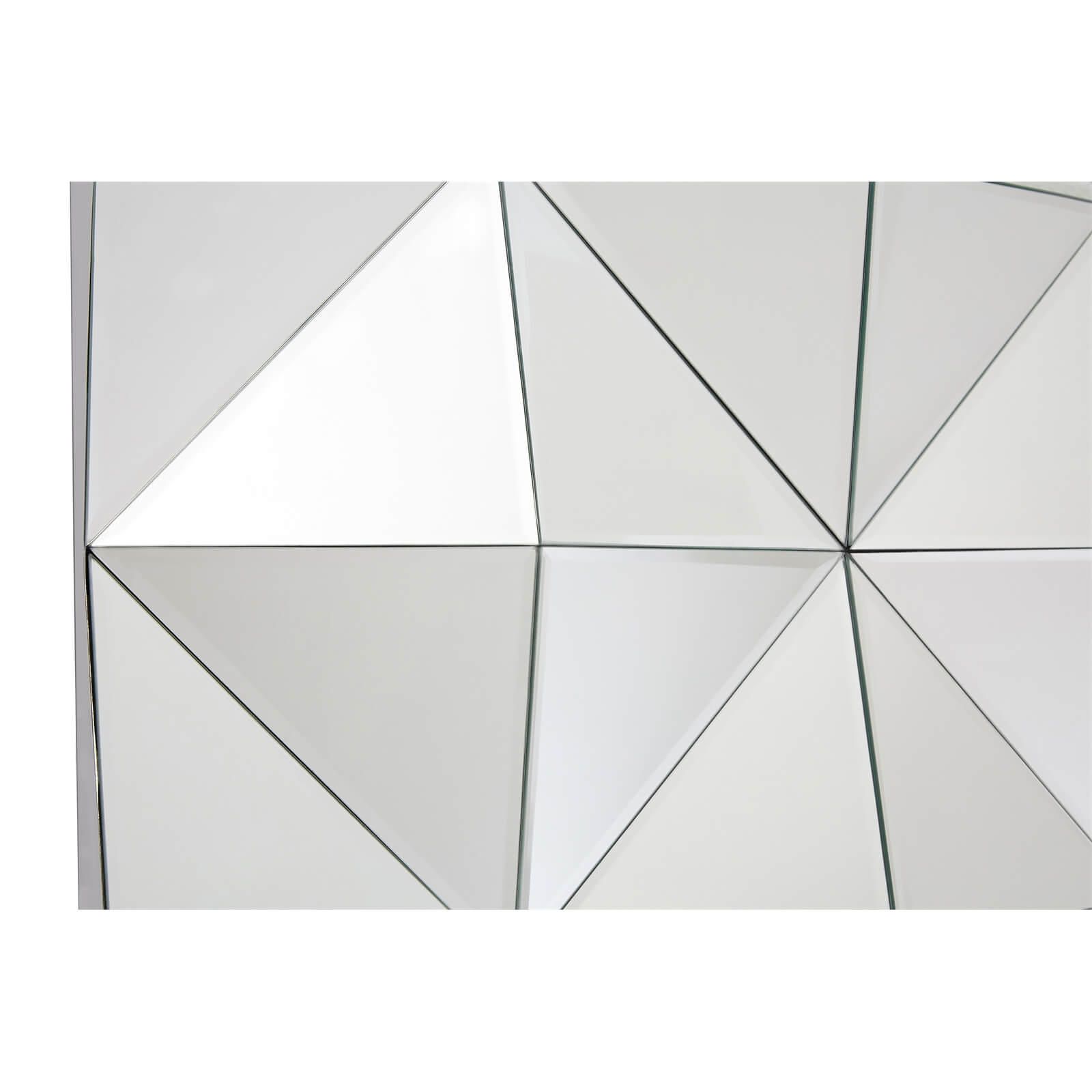 Geometric Square Wall Mirror