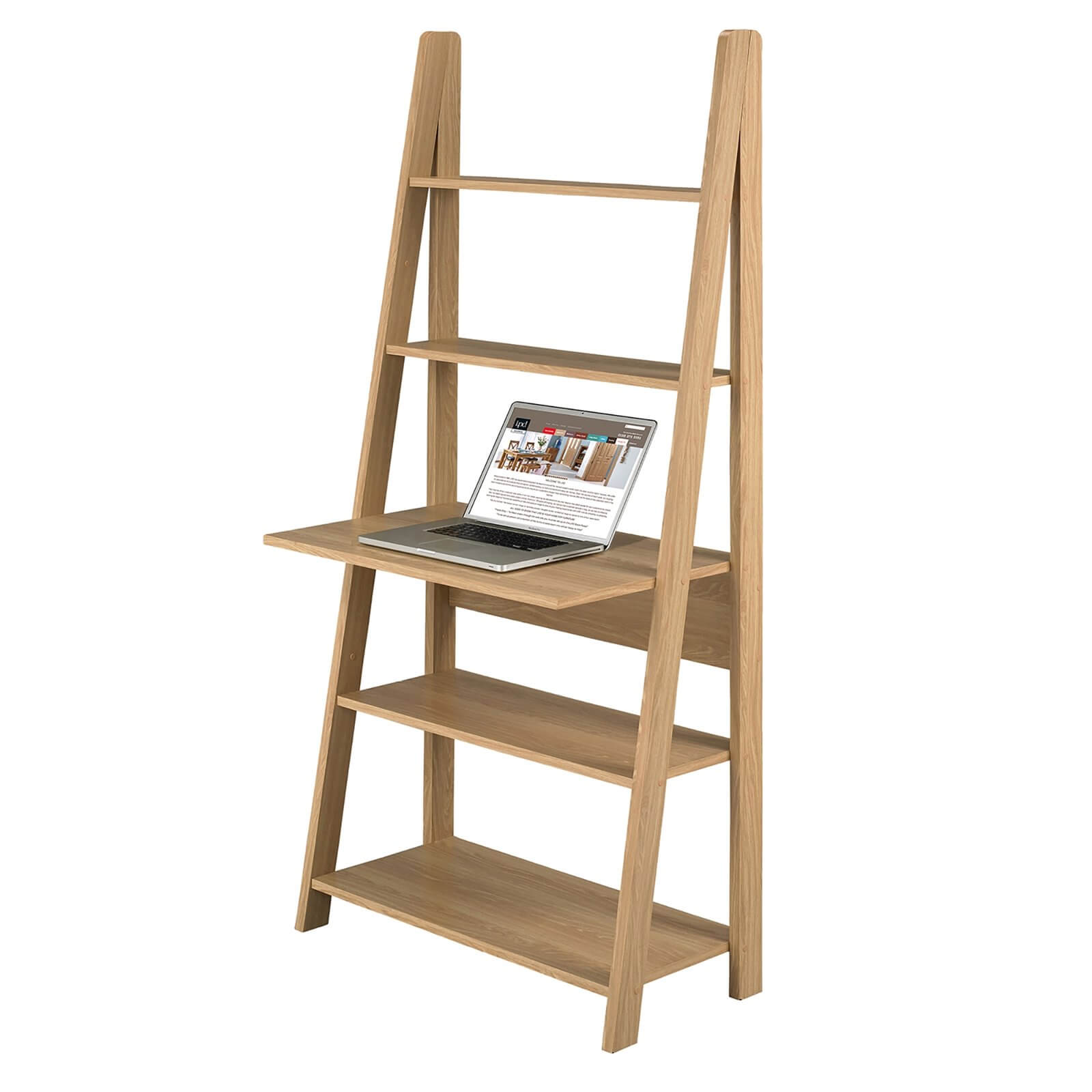 Tiva Ladder Desk - Oak