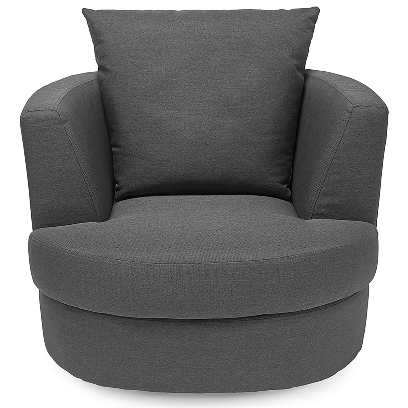 Bliss Small Swivel Chair - Grey