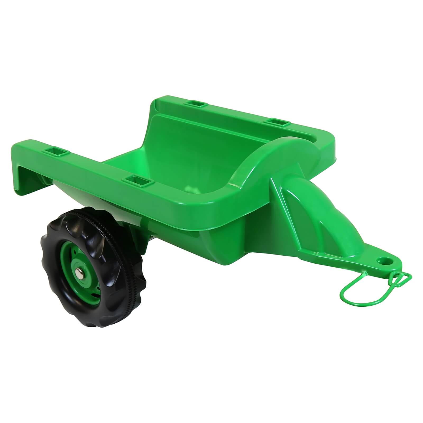Dolu Ride On Tractor With Trailer Green