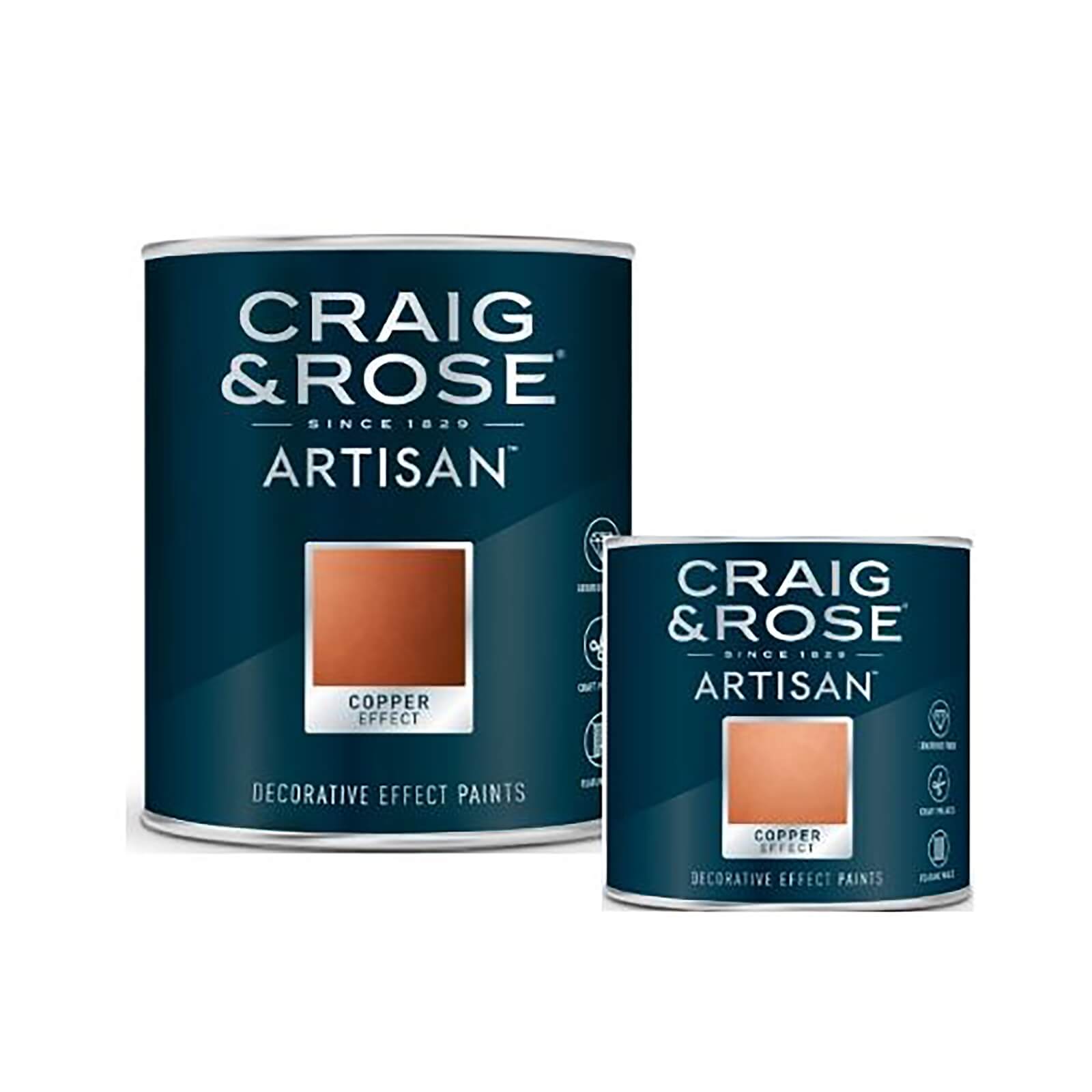 Craig & Rose Artisan Copper Effect Paint - 2.5L