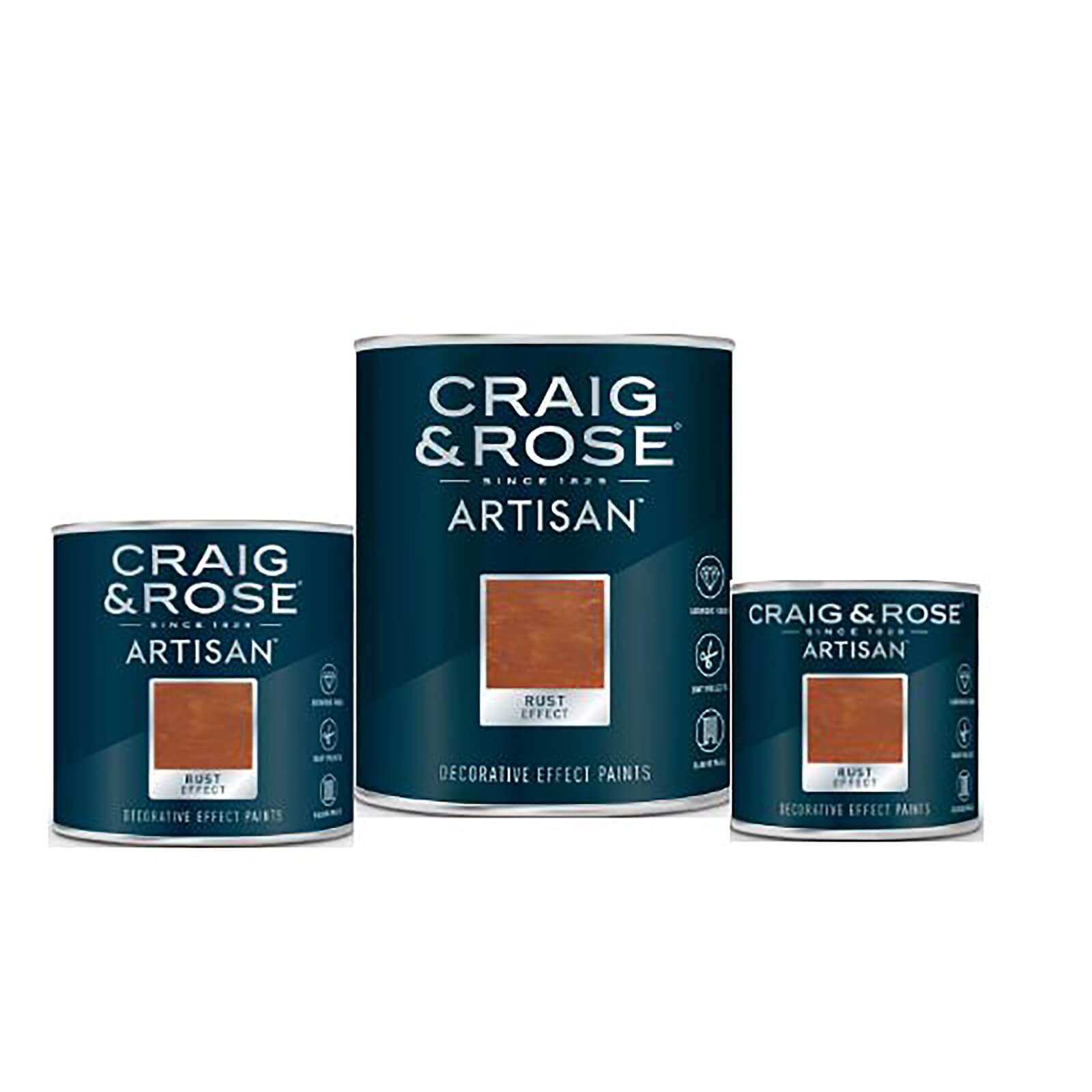 Craig & Rose Artisan Rust Effect Paint - 2.5L