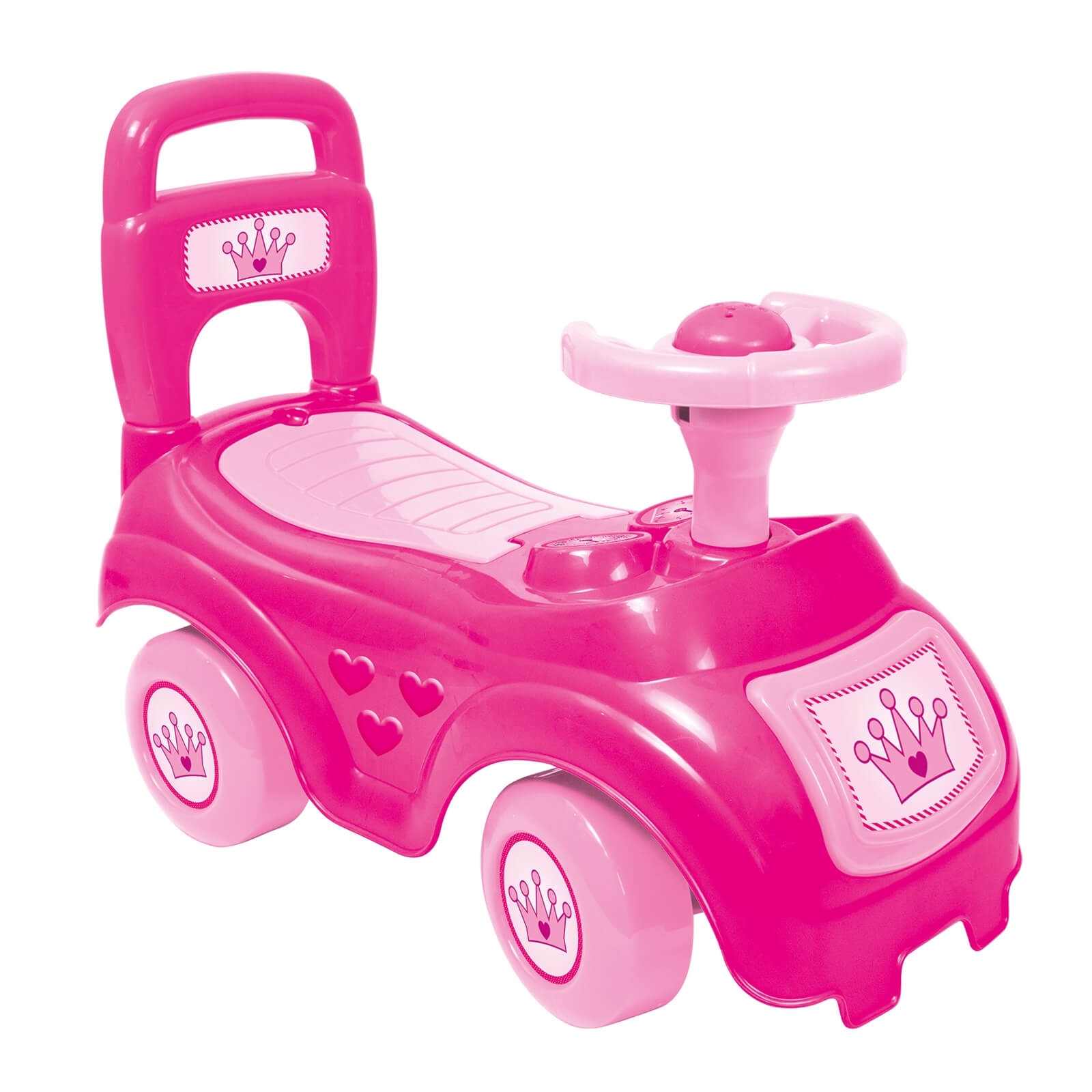 Dolu Sit N Ride Push Along Car Pink