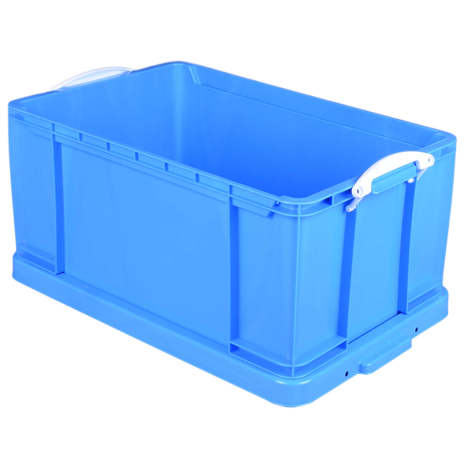 Really Useful Storage Box - Neon Blue - 64L