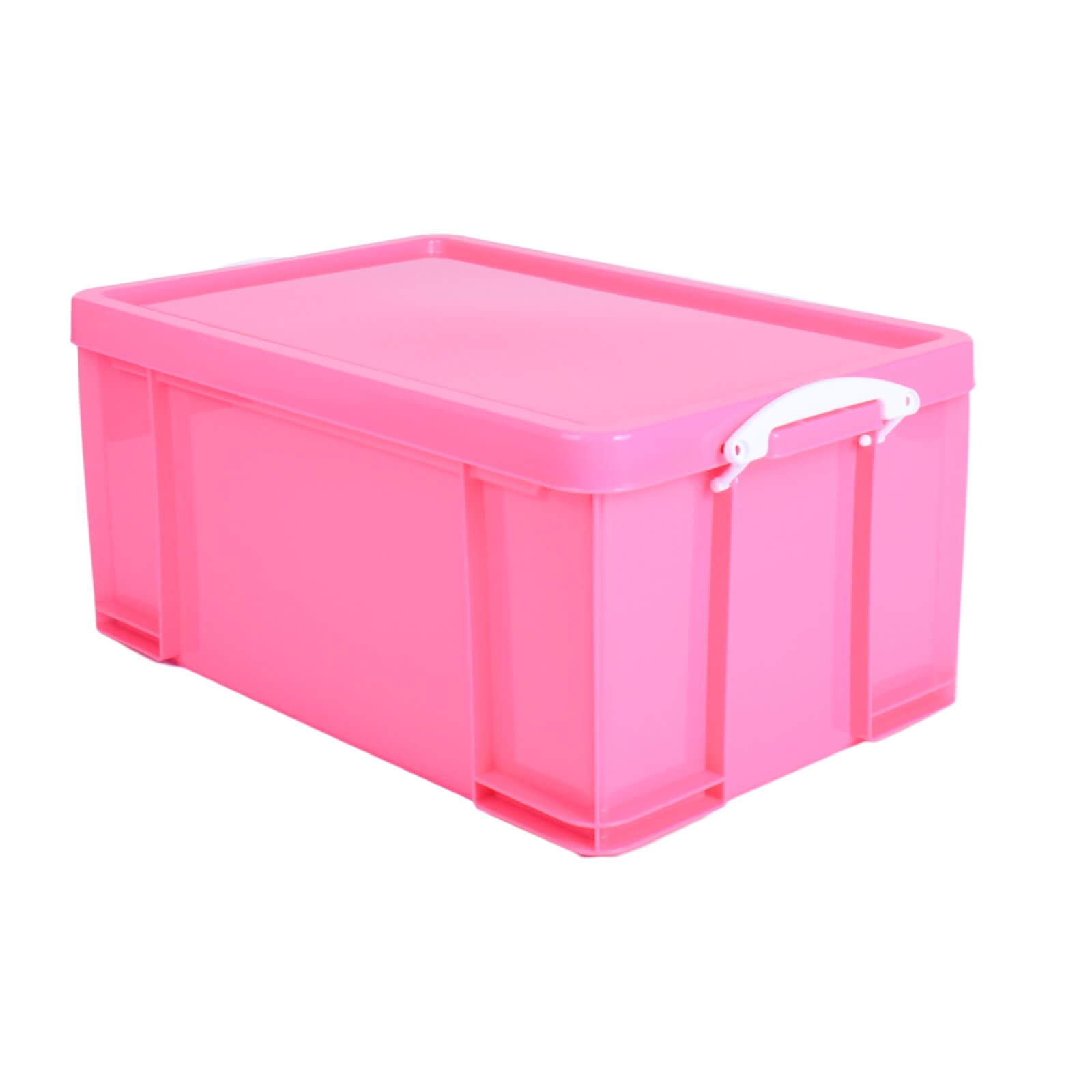 Really Useful Storage Box - Neon Pink - 64L