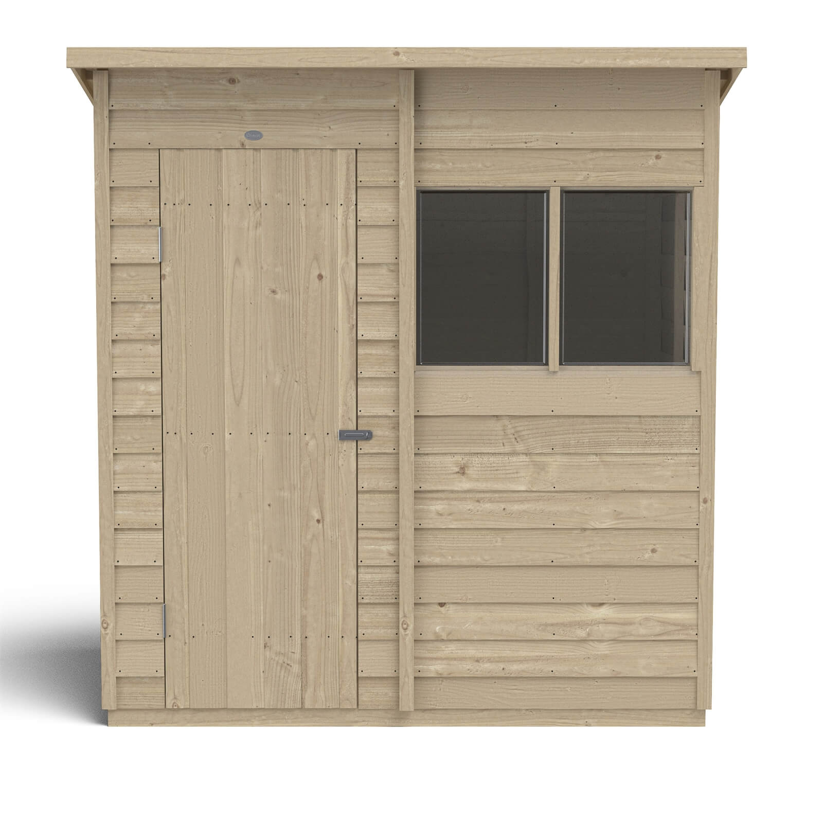Forest 6 x 4ft Overlap Pressure Treated Pent Shed