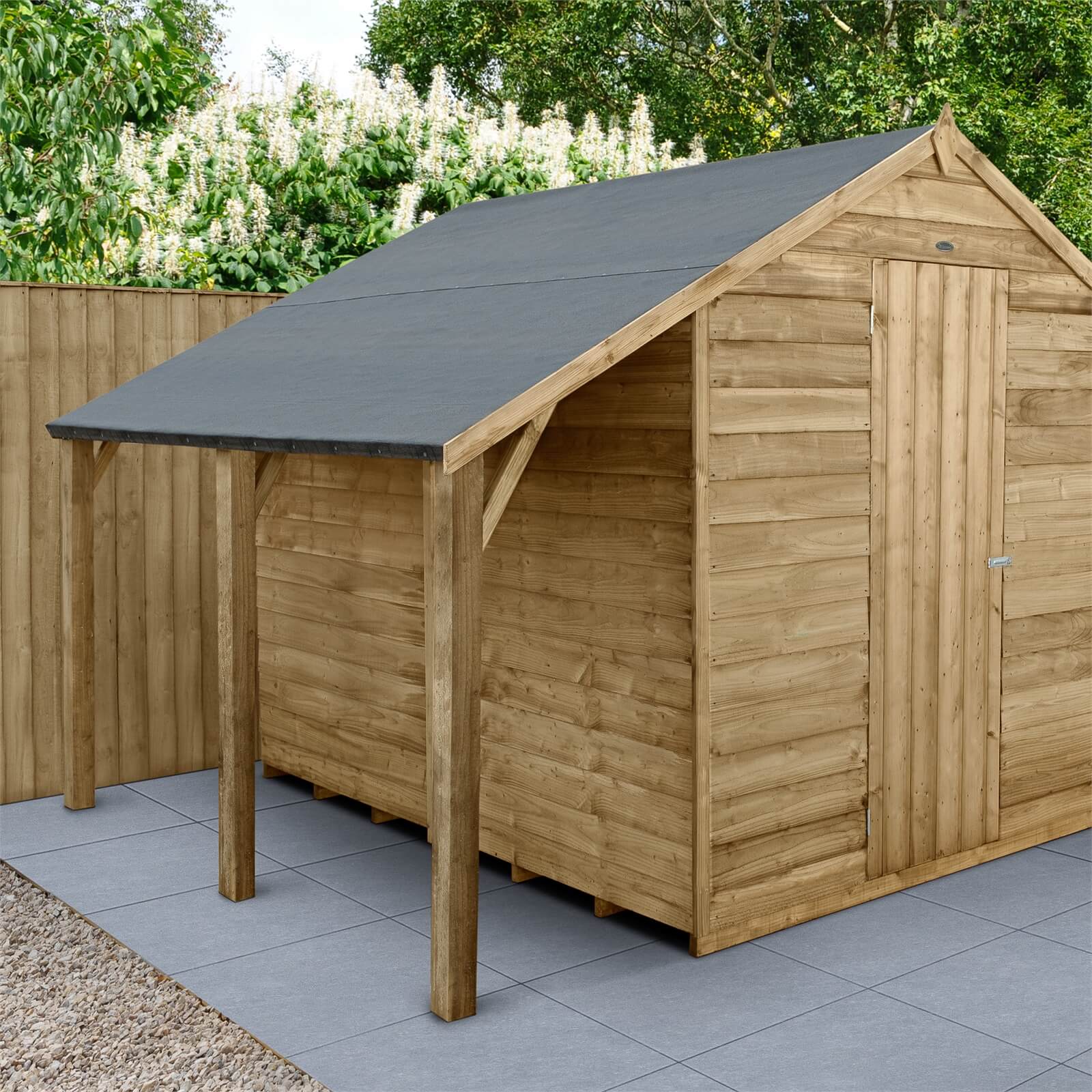 Forest Lean To Shed Kit for 8 x 6ft Overlap Pressure Treated Sheds