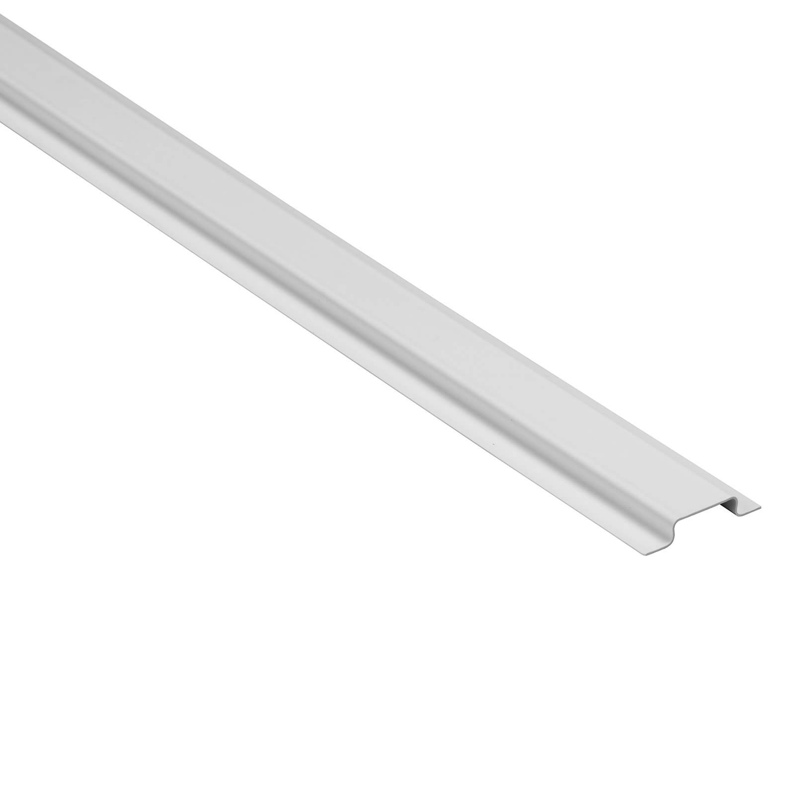 D-Line PVC Channel - 2m Length - White