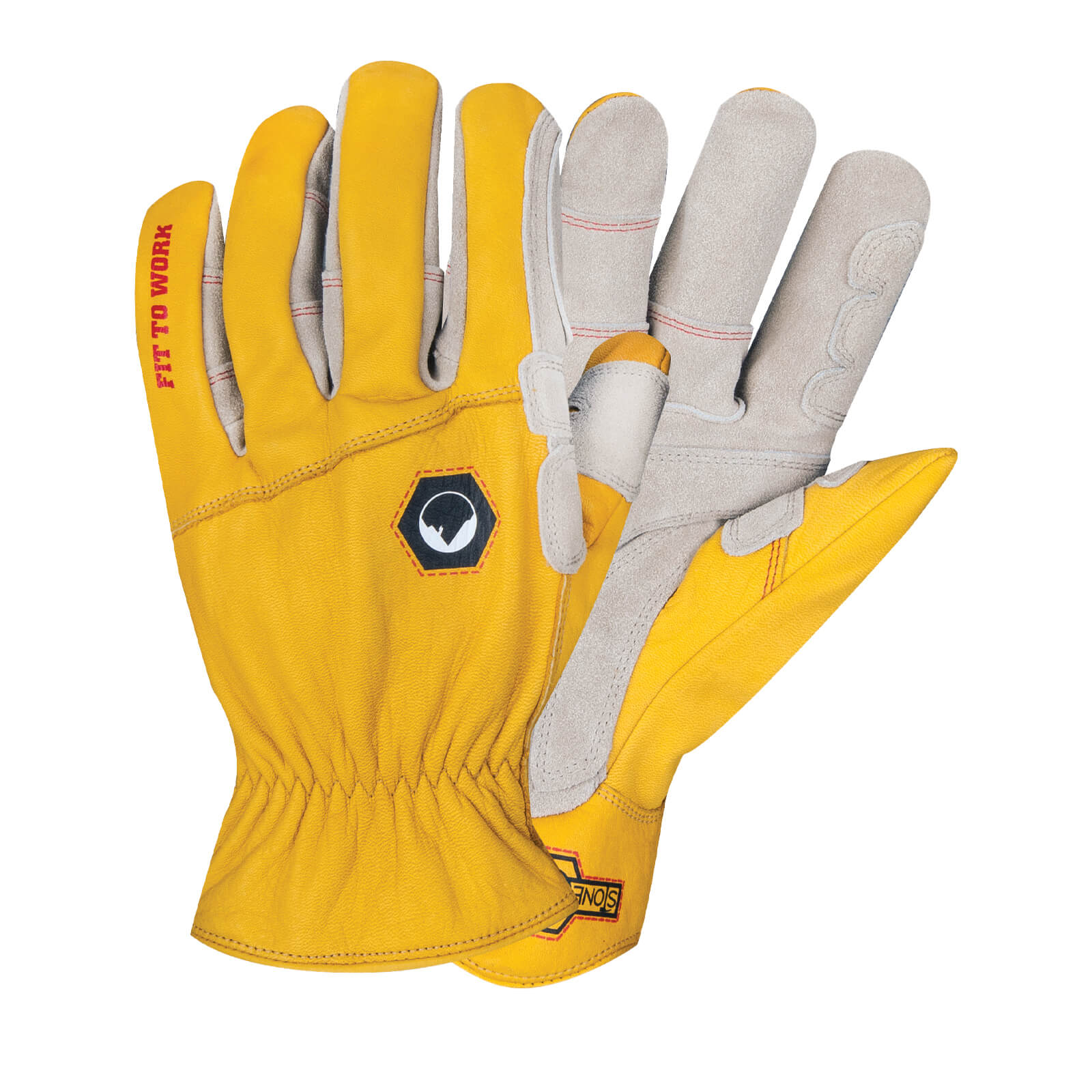 StoneBreaker Rancher Leather Work Gloves - Extra Large