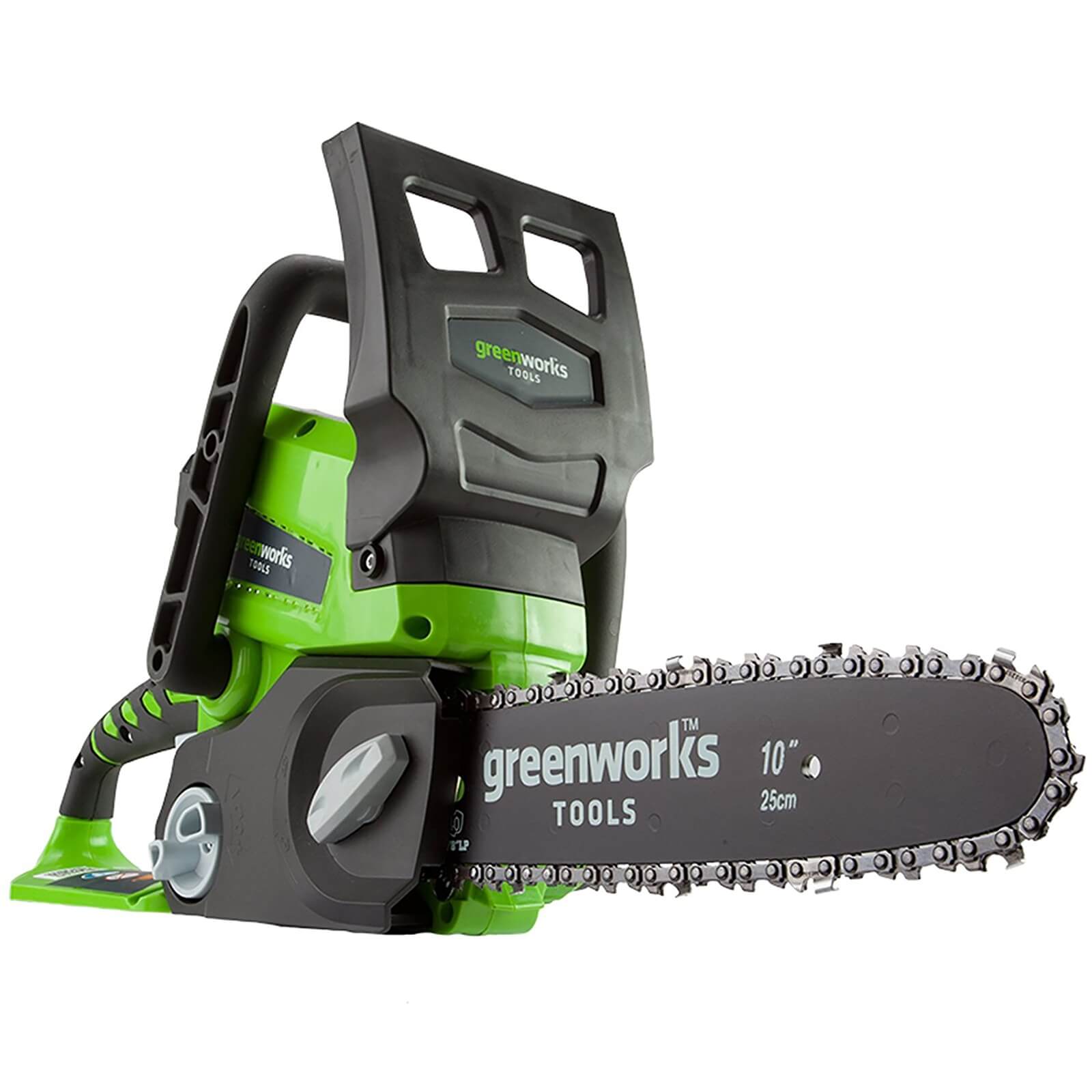 Greenworks 24V Chainsaw With 2Ah Battery Charger