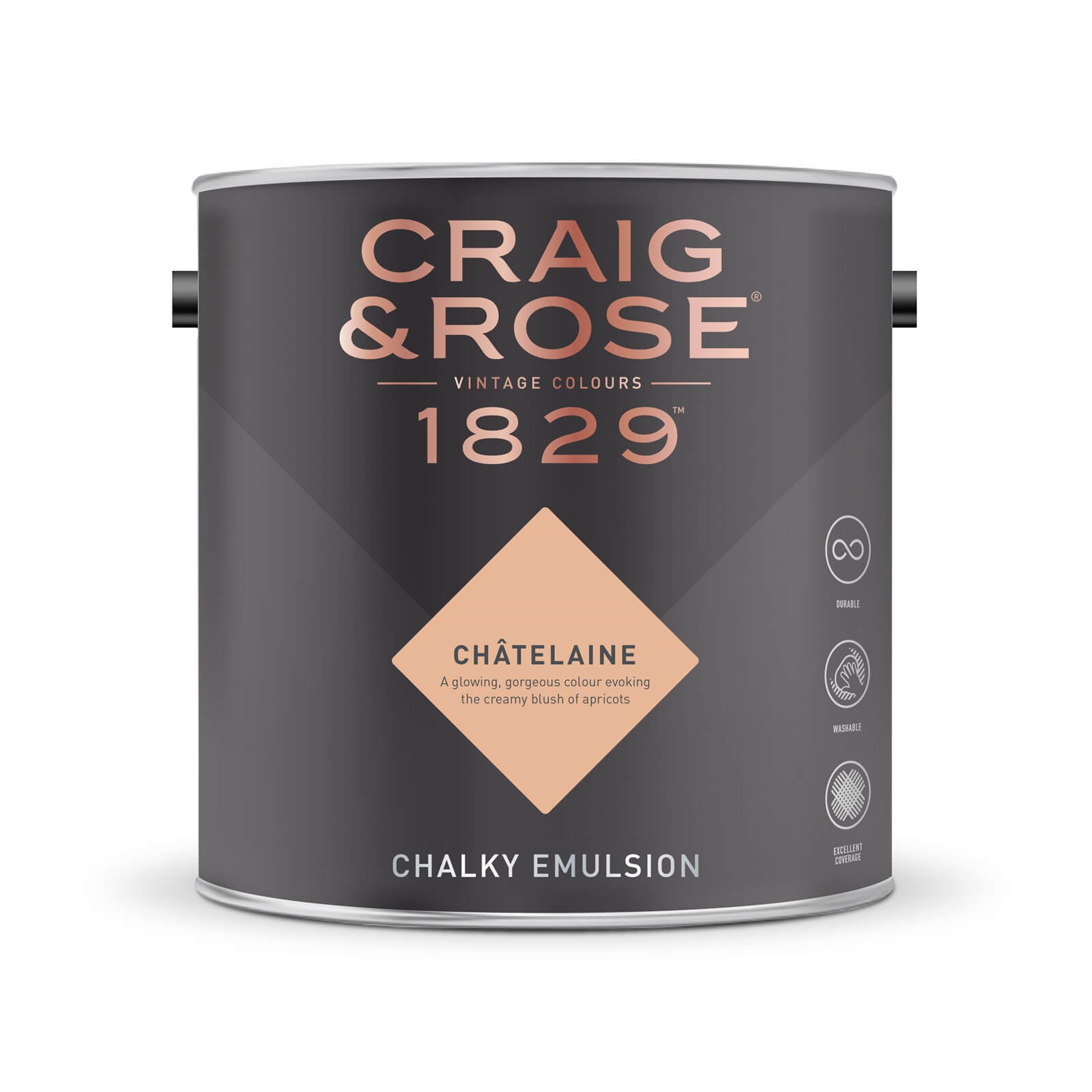 Craig & Rose 1829 Chalky Emulsion Paint Chatelaine - Tester 50ml