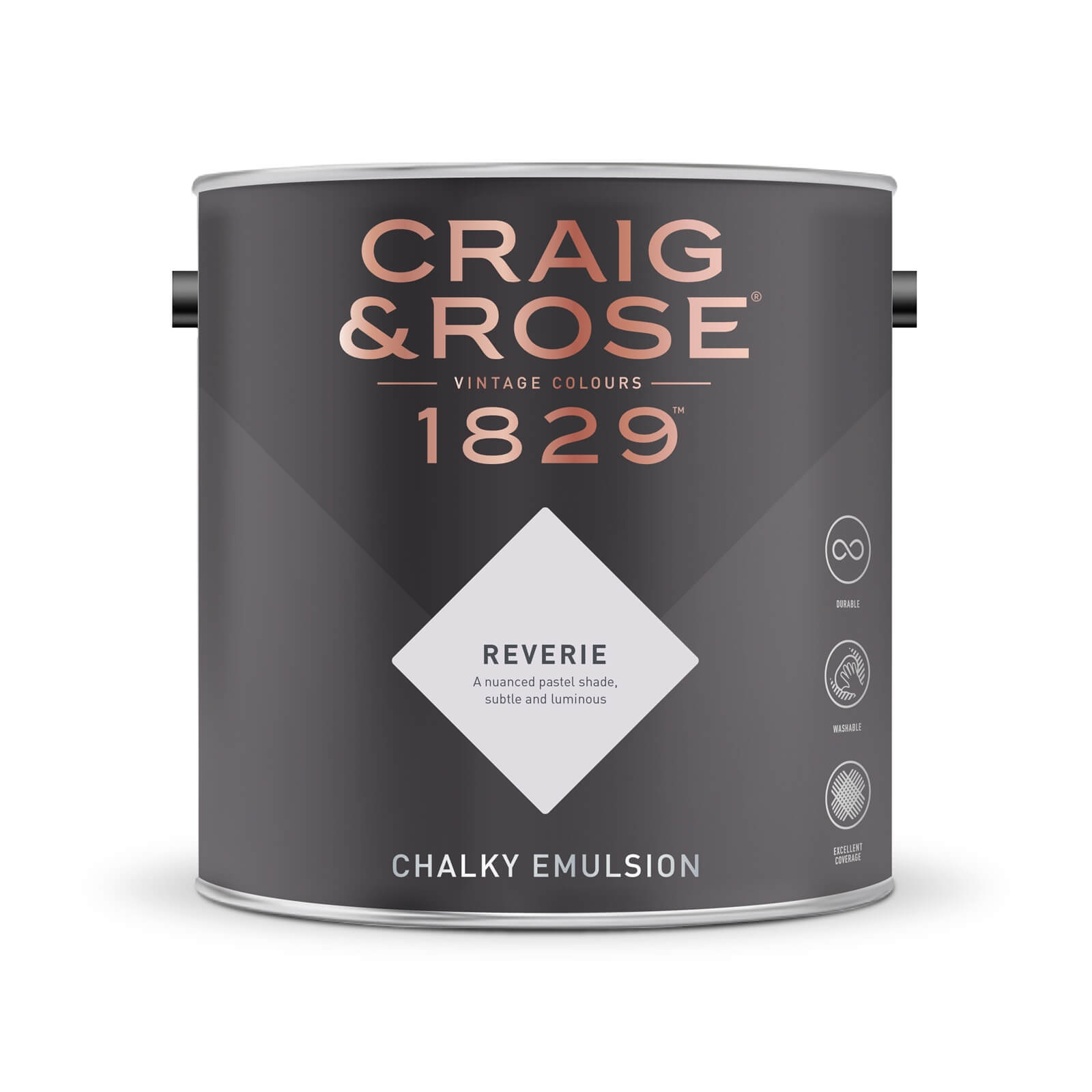 Craig & Rose 1829 Chalky Emulsion Paint Reverie - 2.5L
