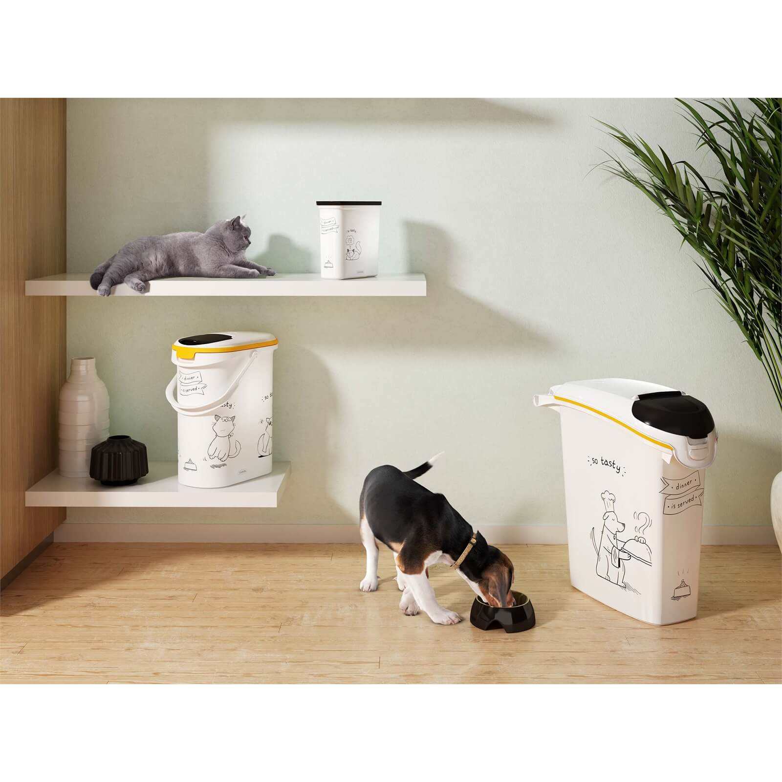 CURVER Dry Pet Food Container - 10L