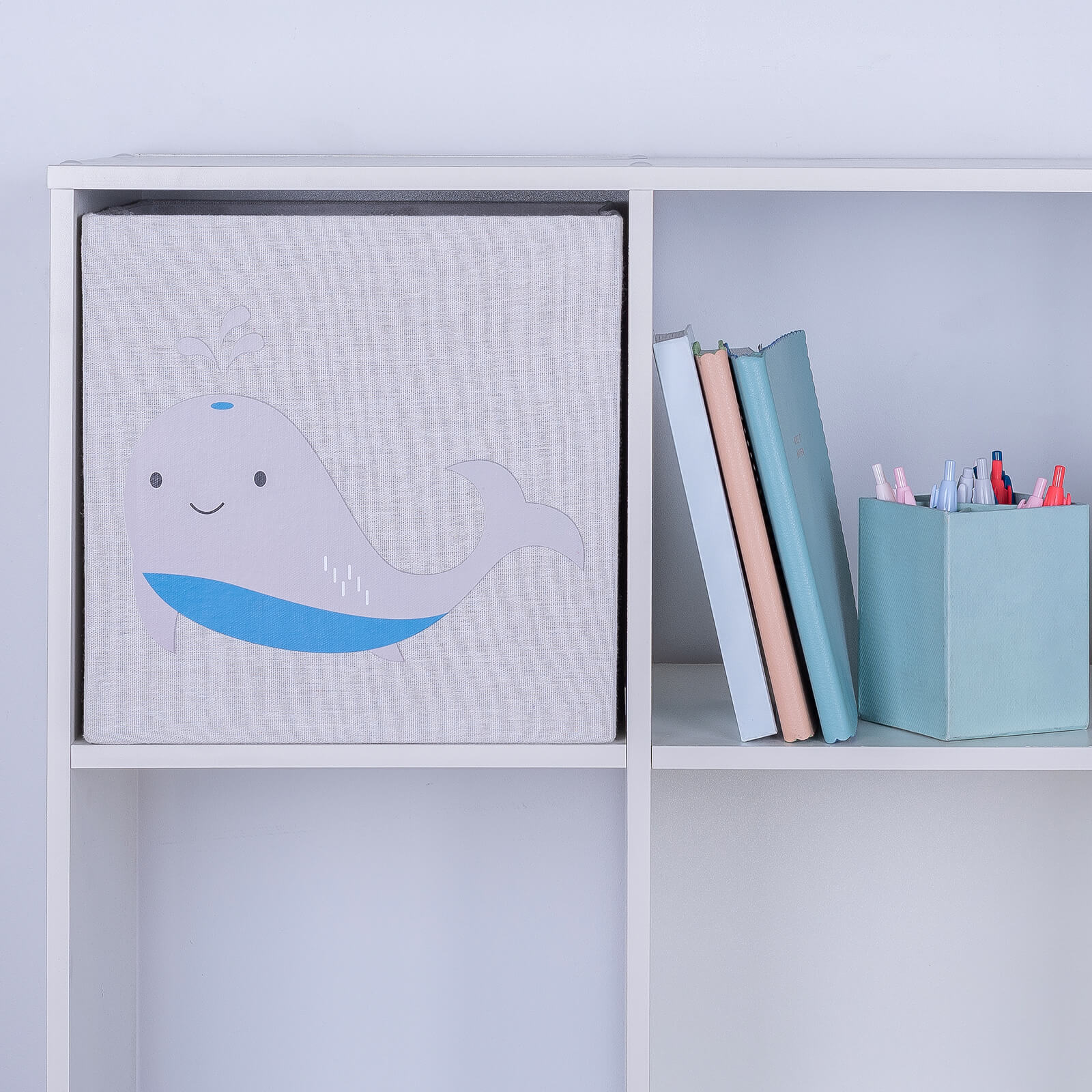 Kids' Compact Cube Fabric Insert - Whale