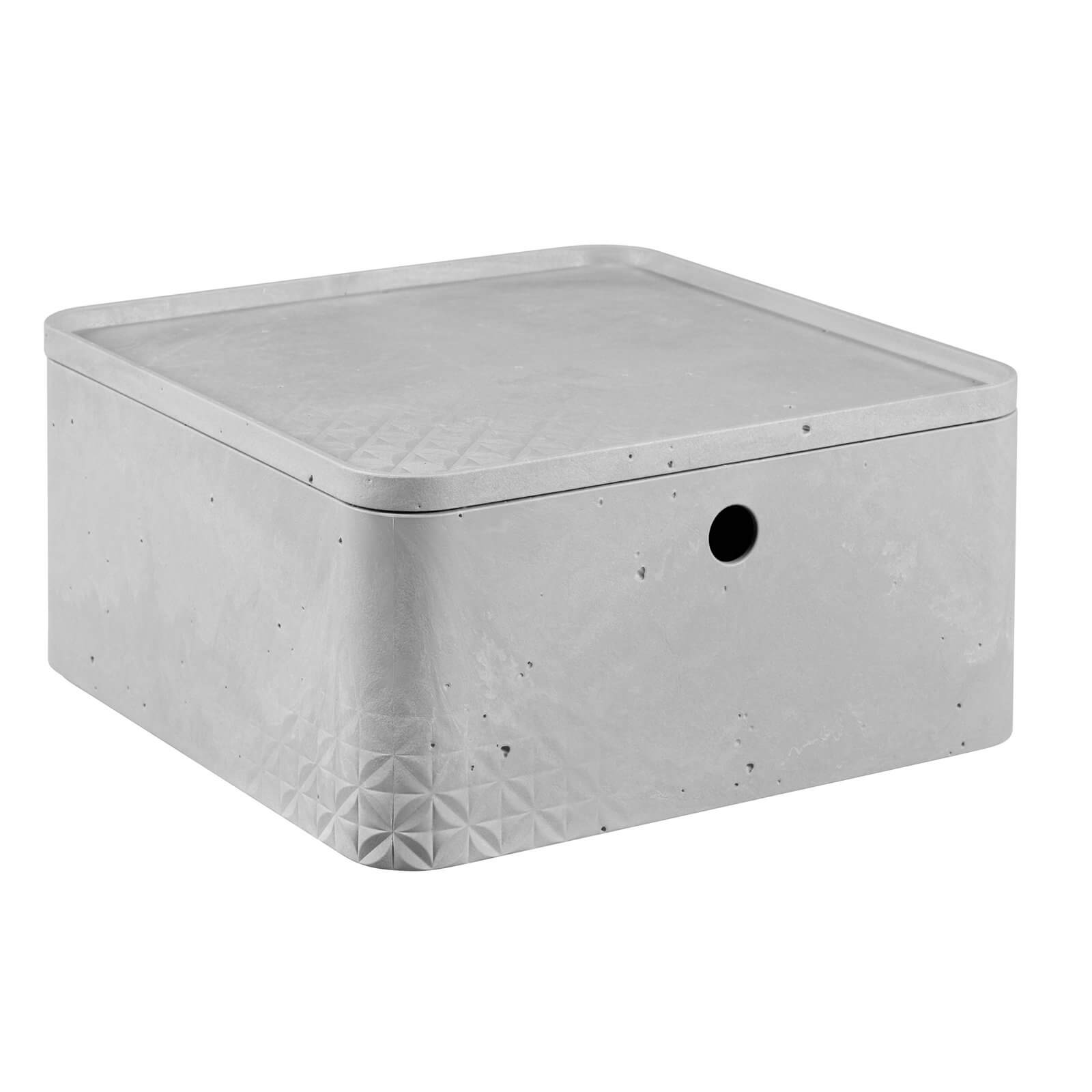 CURVER Beton Box with Lid - 8.5L (Large)