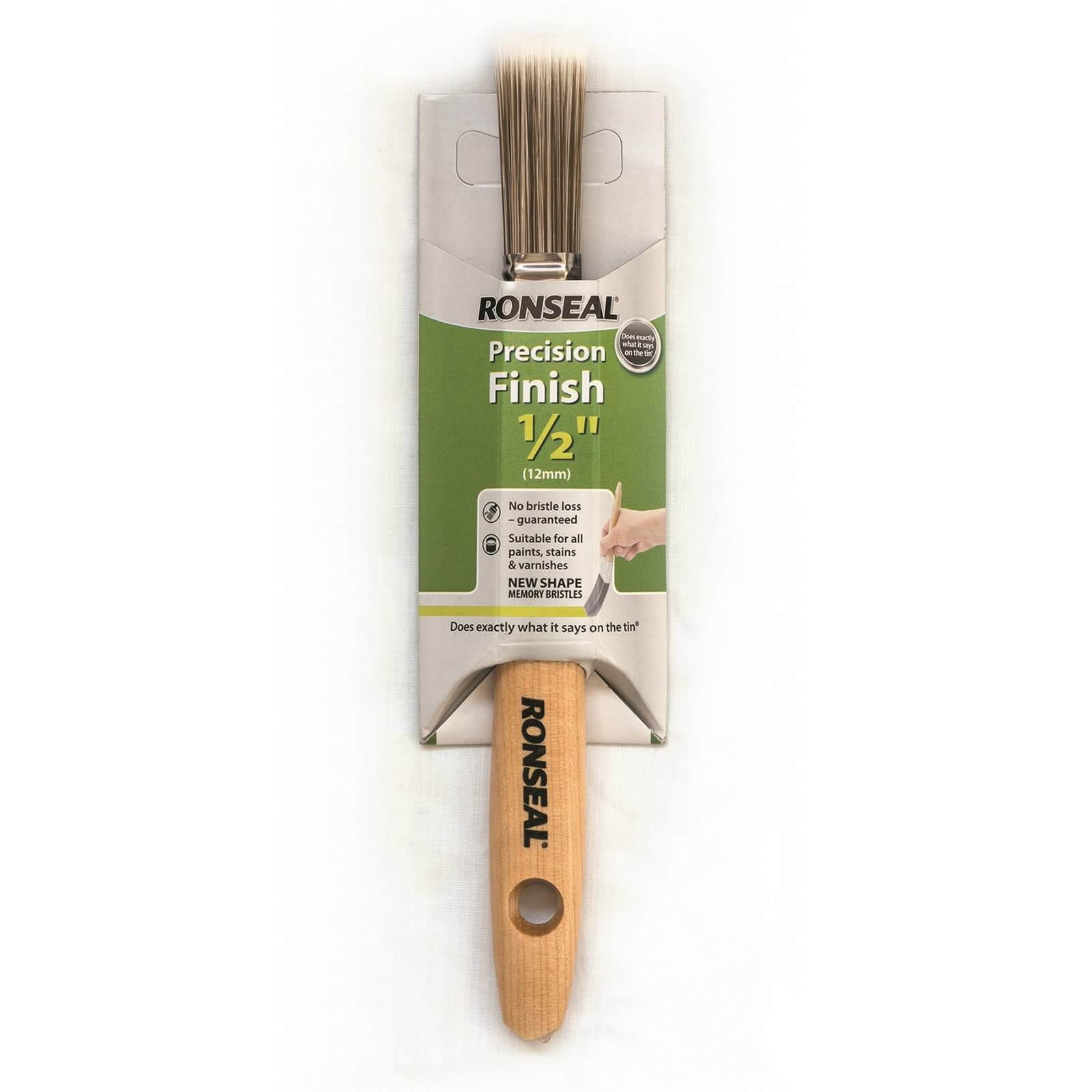 Ronseal Precision Finish Brush - 0.5in