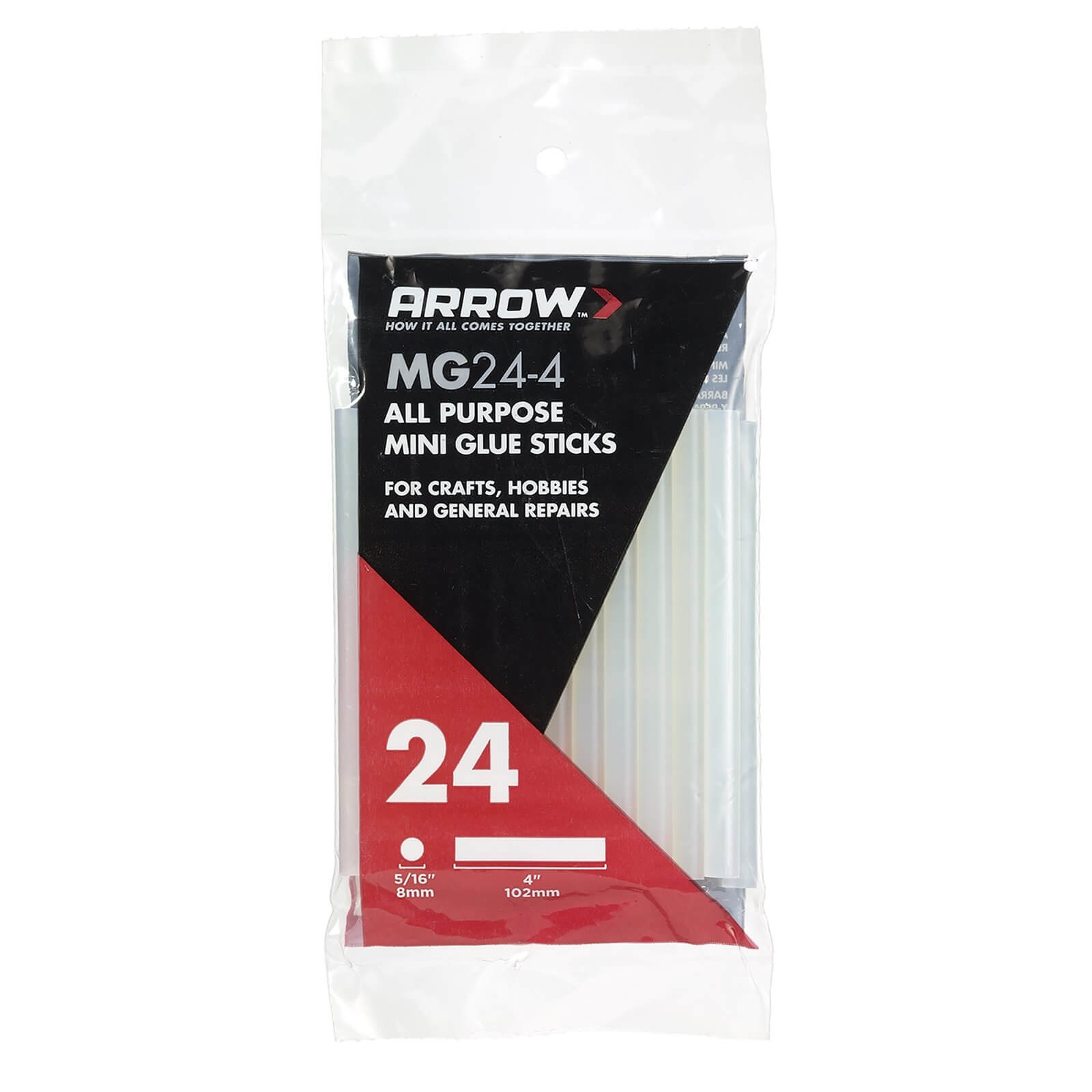 Arrow Mini Glue Sticks - Pack of 24