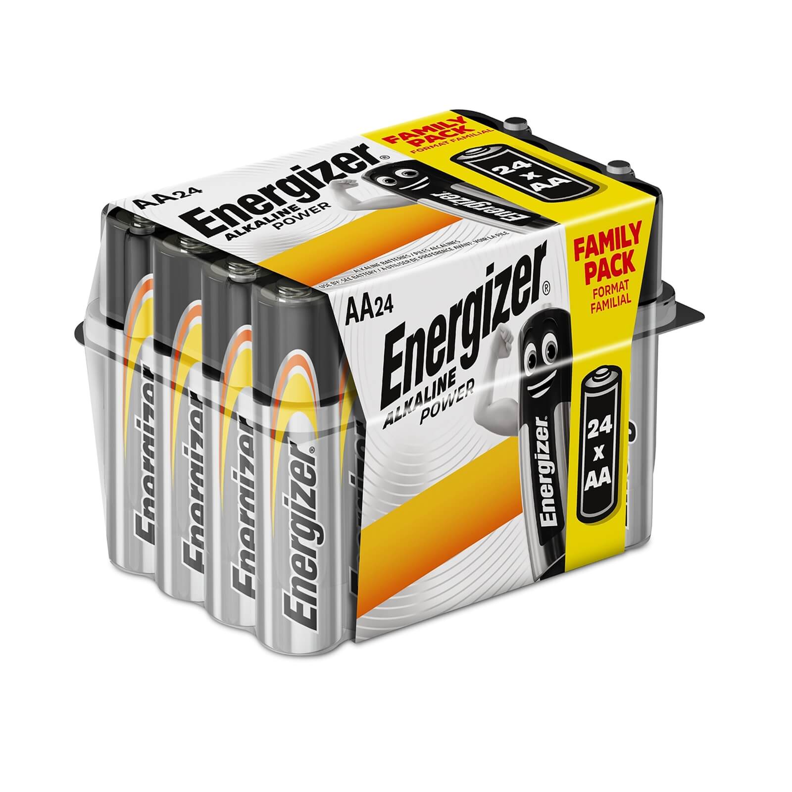 Energizer Alkaline Power AA Batteries - 24 Pack