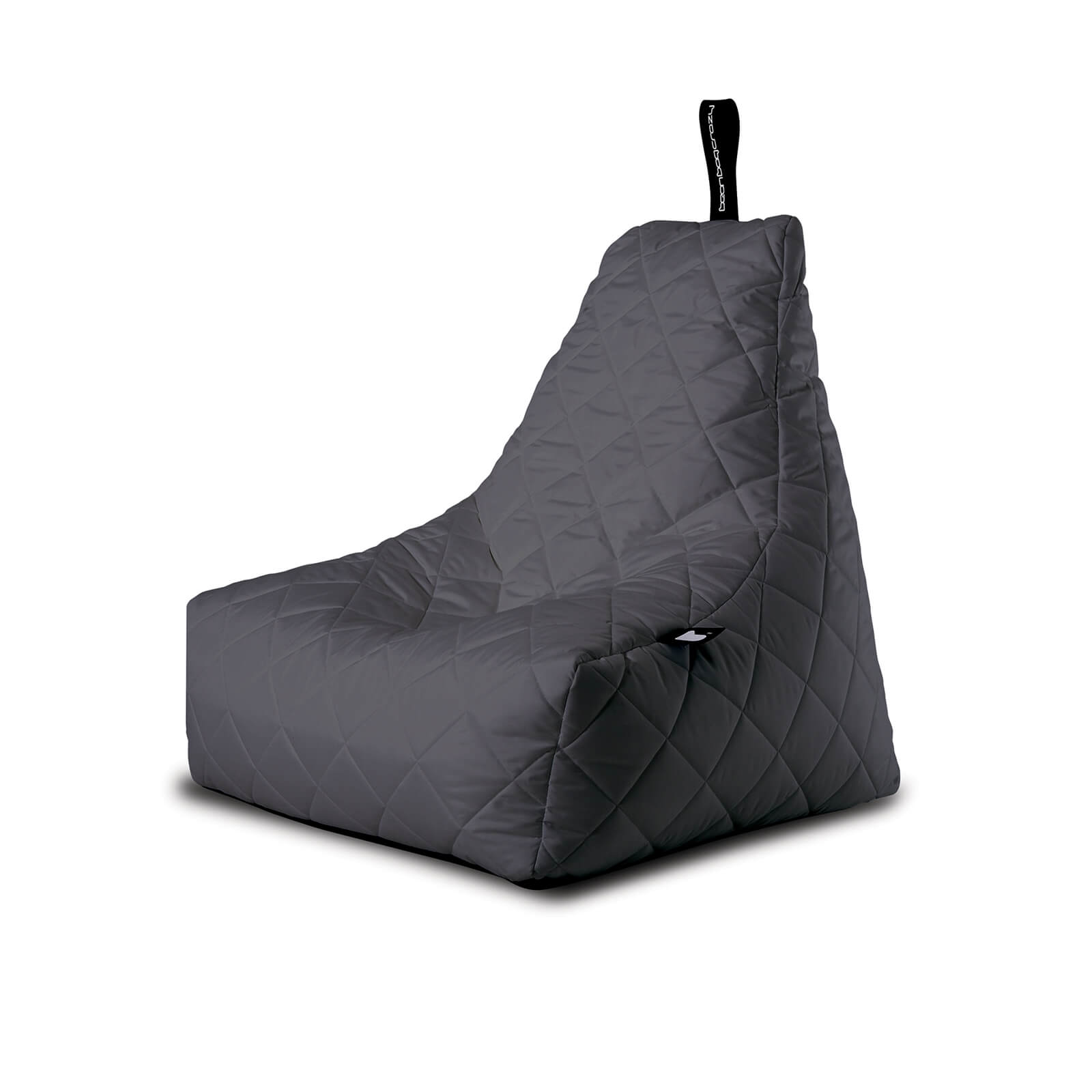 Mighty Quilted Bean Bag - Grey
