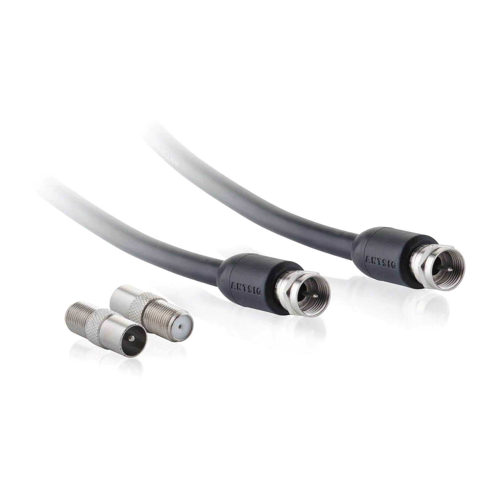 5m TV Cable & F-type Connectors