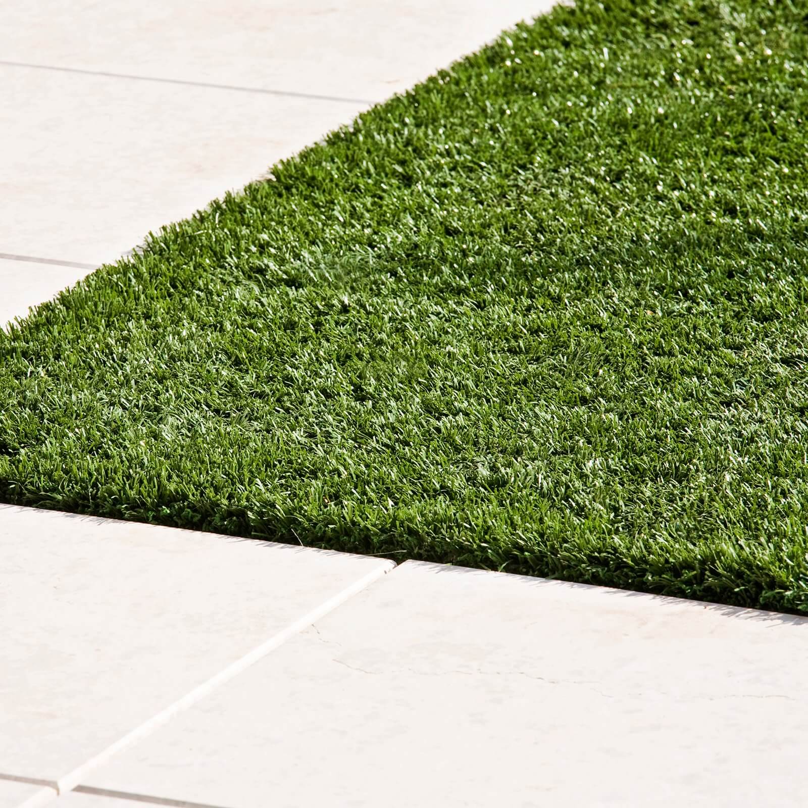 Artificial Grass Rubber Tile 0.3m Homebase