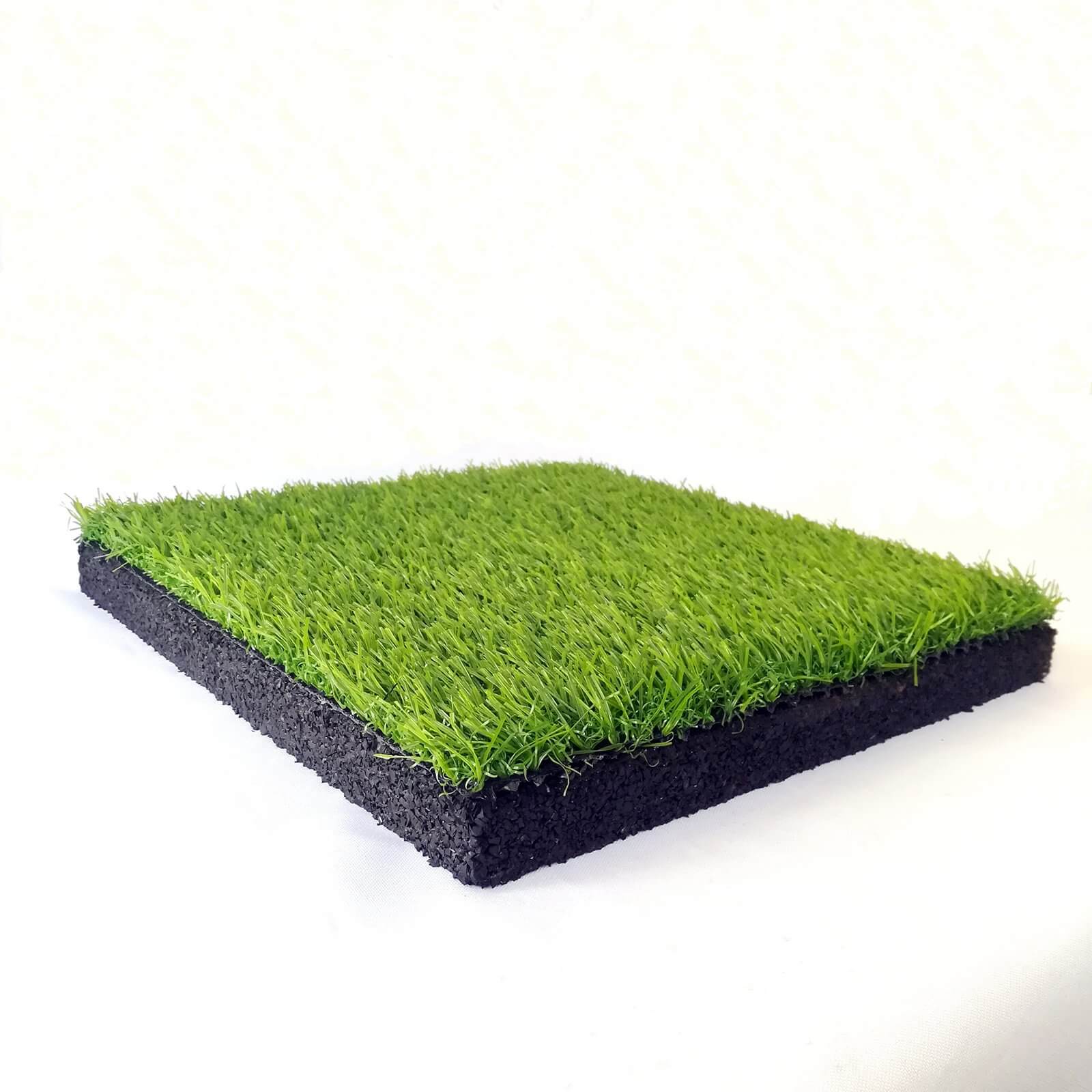 Artificial Grass Rubber Tile - 0.3m