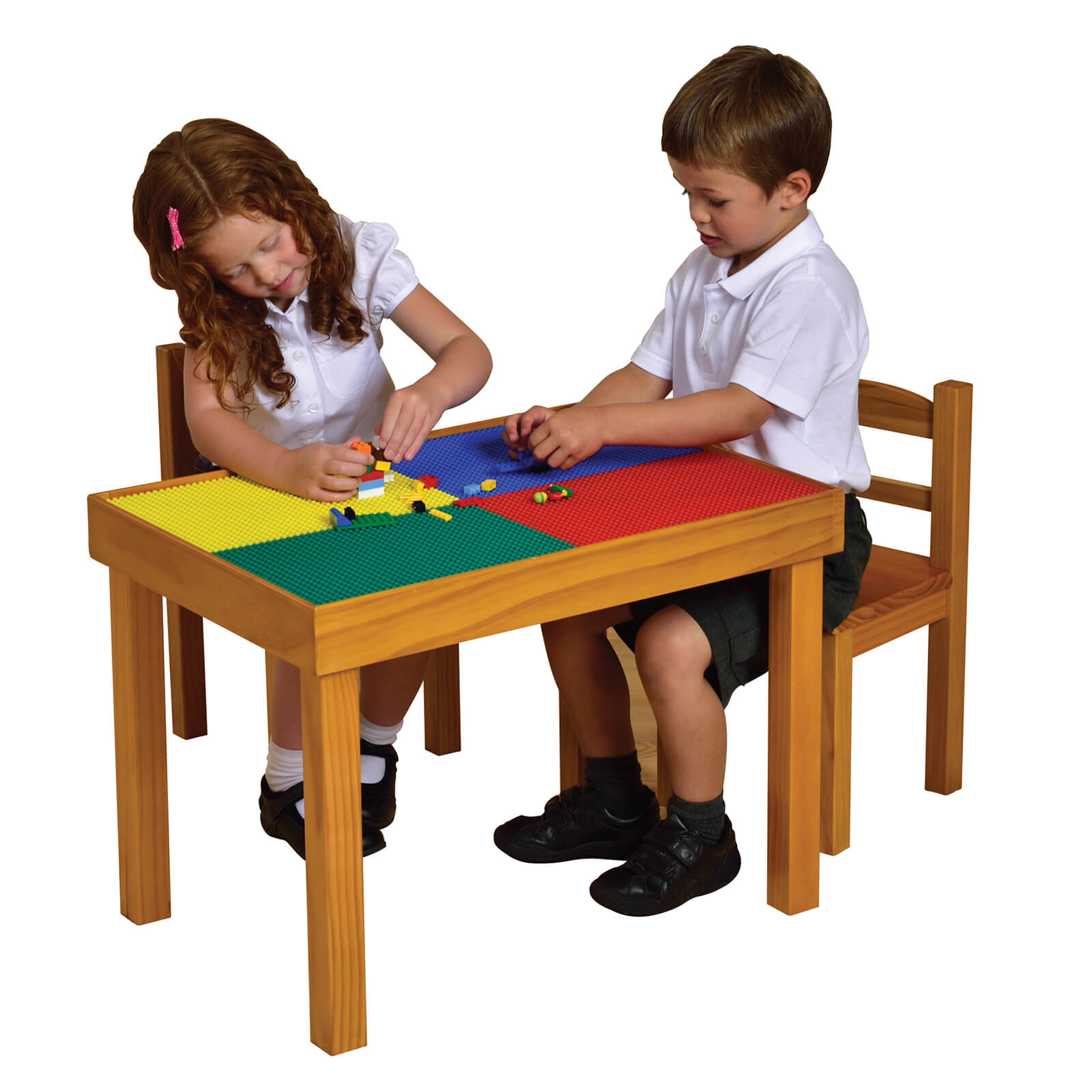 Wooden Activity Table and Chair Set