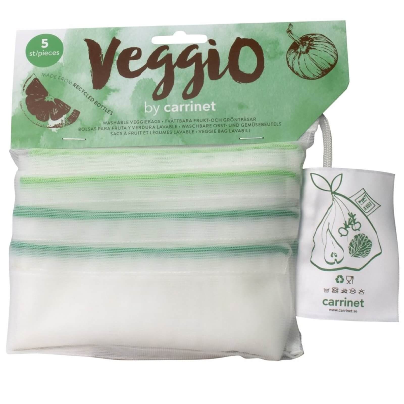 Carrinet Veggio Reuseable rPET Bags - Two Packs of 5