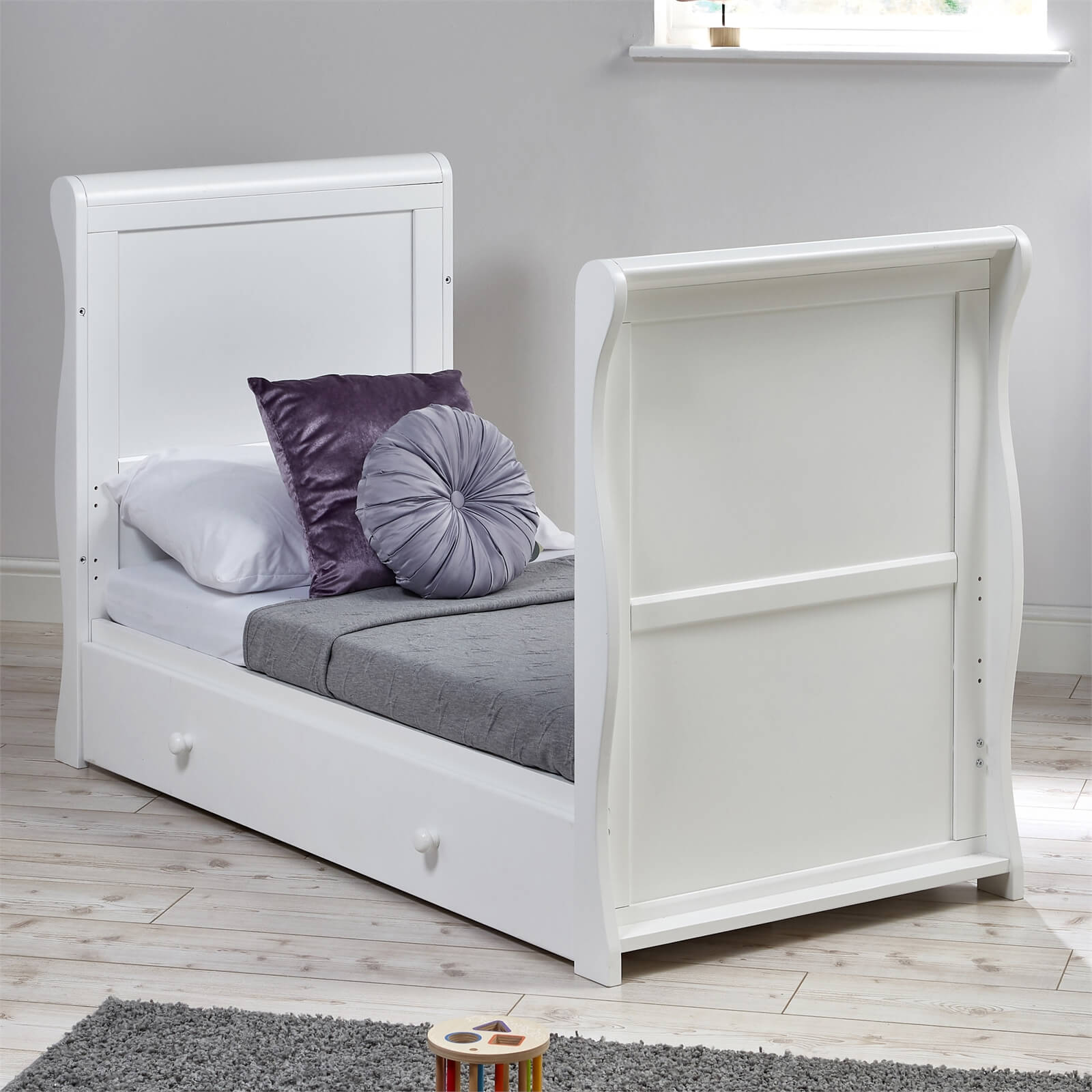 Nebraska Cot Bed - White