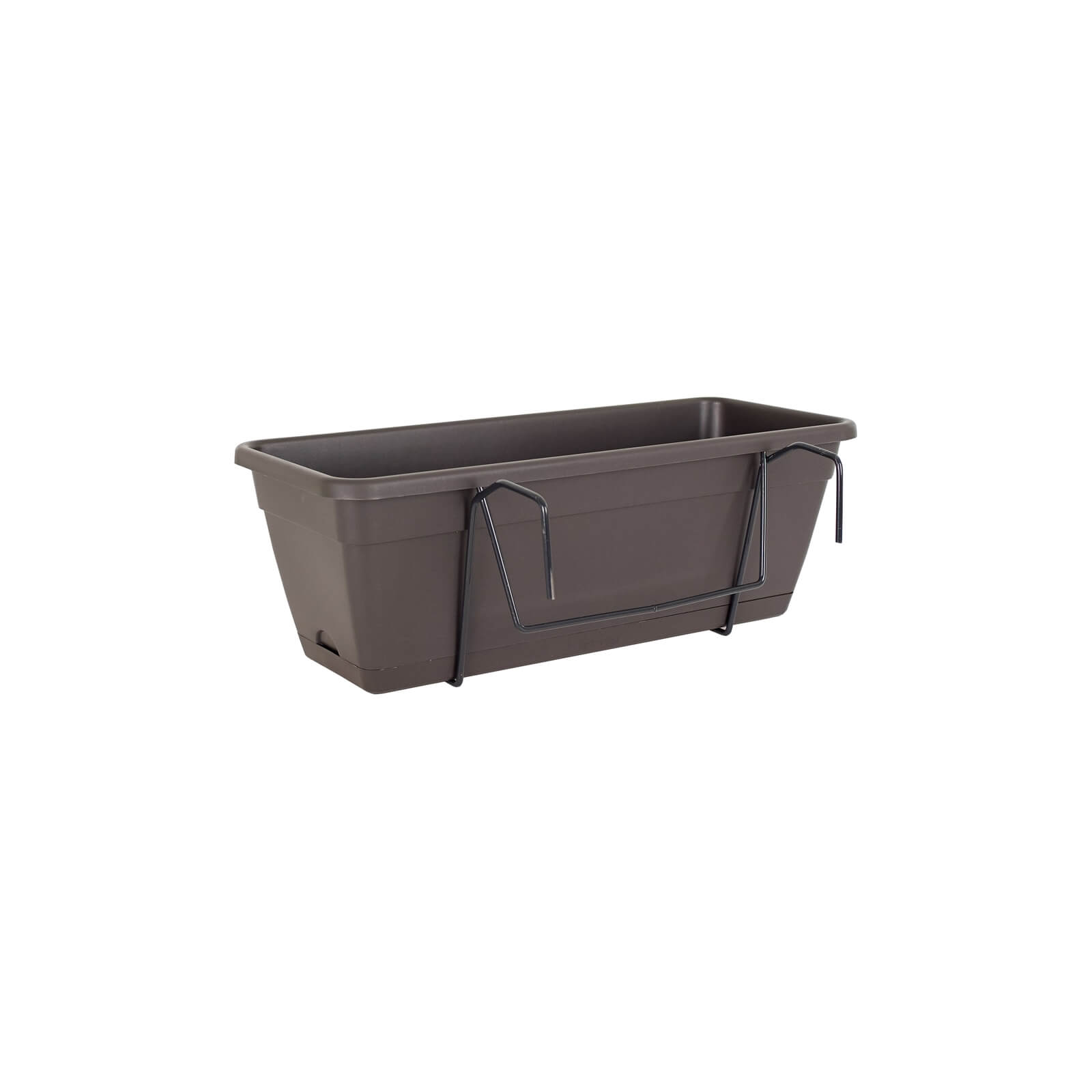 Balcony Trough Kit in Anthracite - 30cm