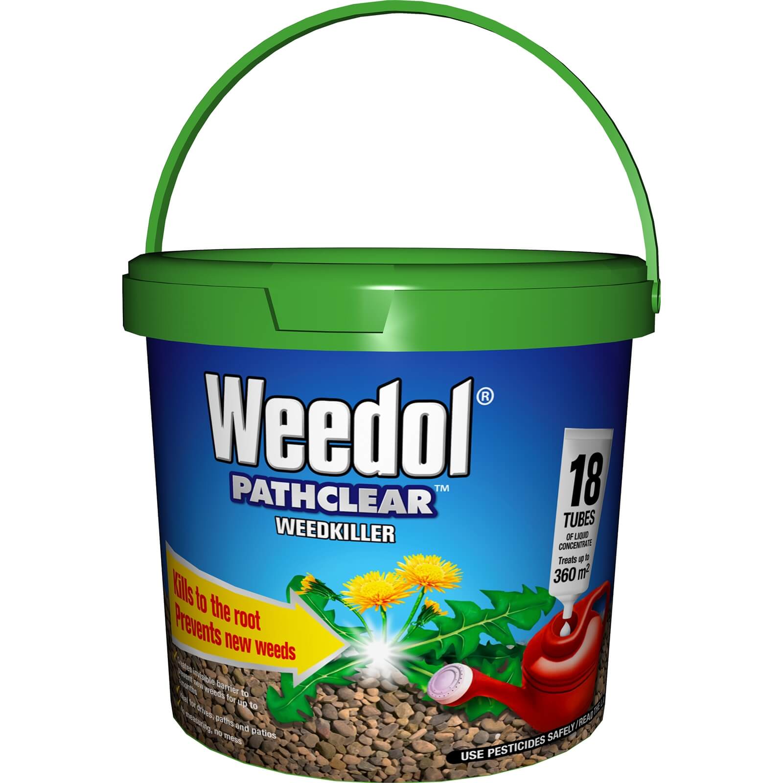 Weedol Pathclear Liquid Concentrate Weedkiller - 18 Tubes