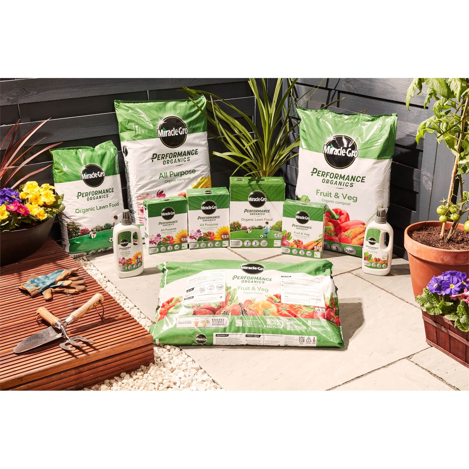 Miracle-Gro Performance Organics Fruit & Veg Food - 1kg