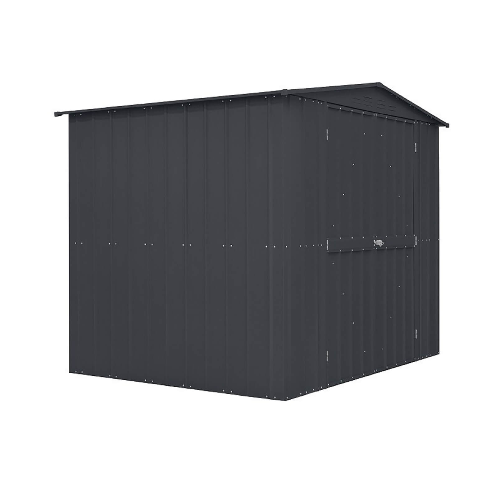 Lotus 8x6ft Mobility Metal Shed - Anthracite Grey