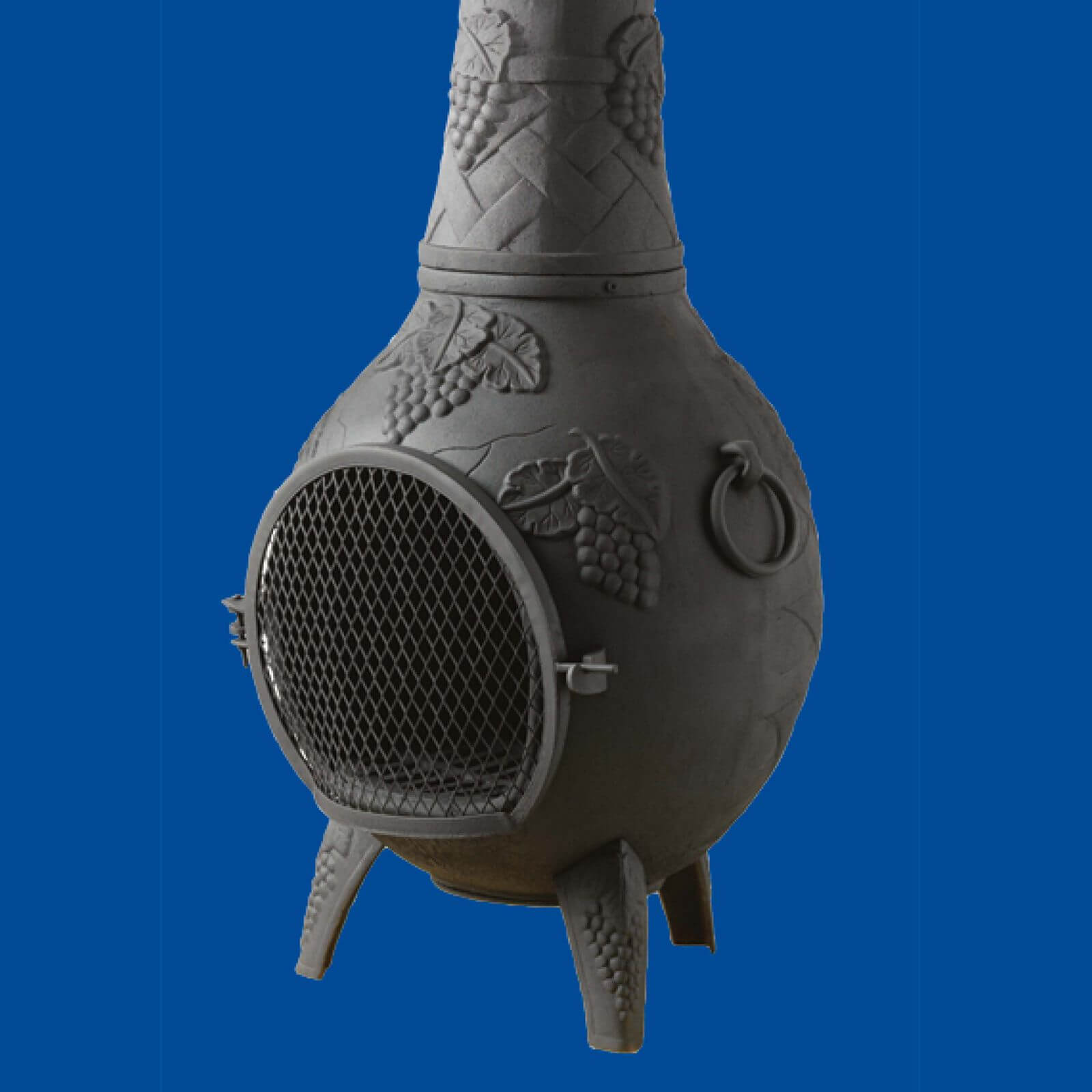 RustOleum Stove & BBQ Spray Paint Black 400ml Homebase