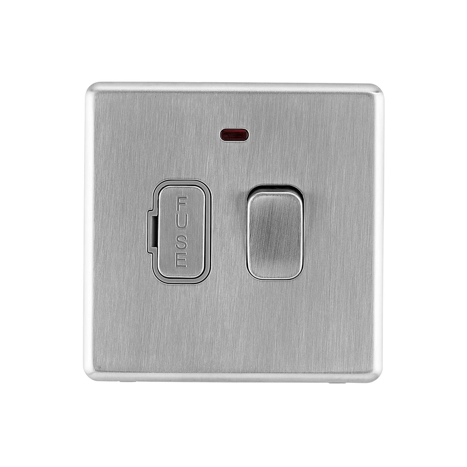 Arlec Fusion 13A Stainless Steel Switched fused connection unit