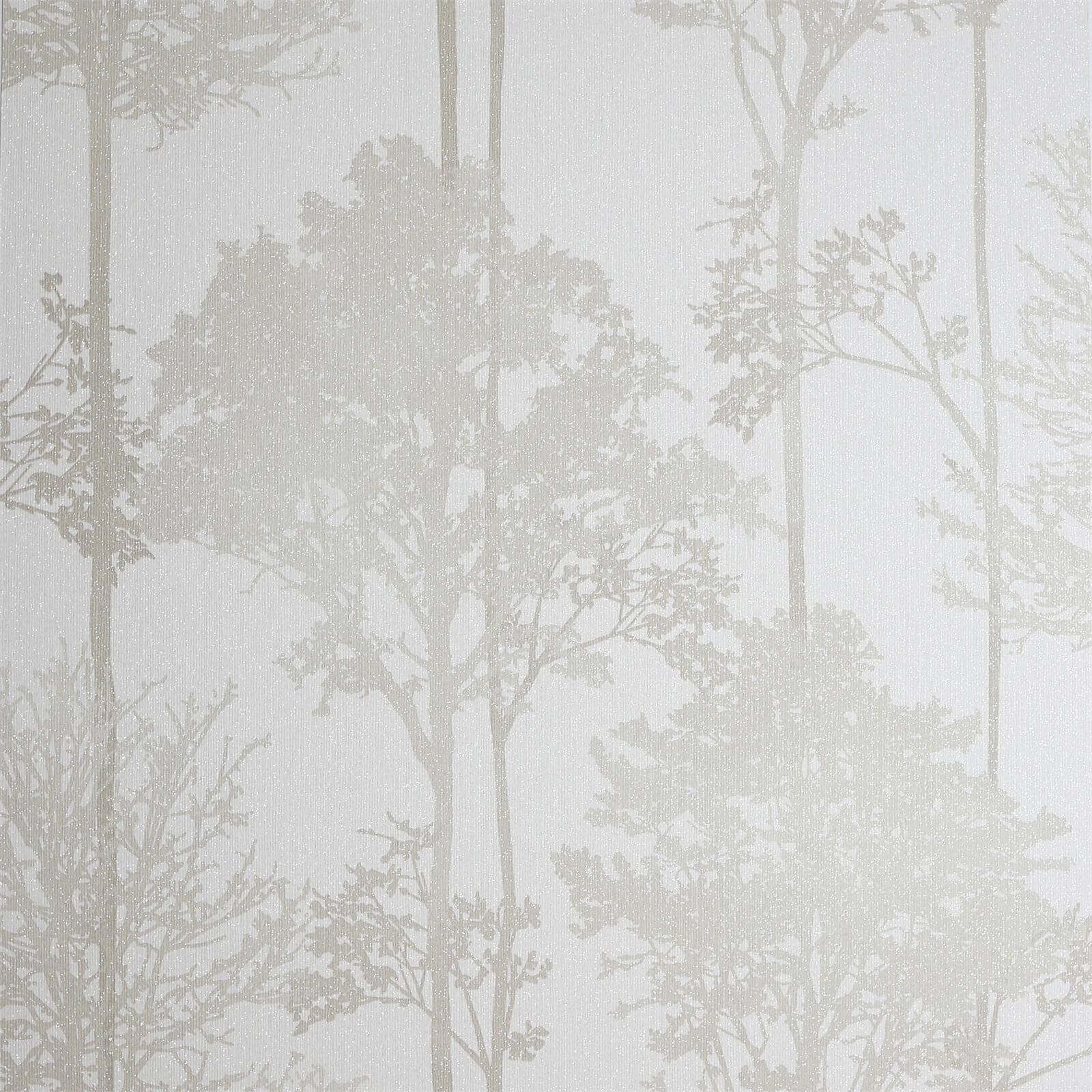 Arthouse Stardust Tree Textured Glitter Neutral Wallpaper