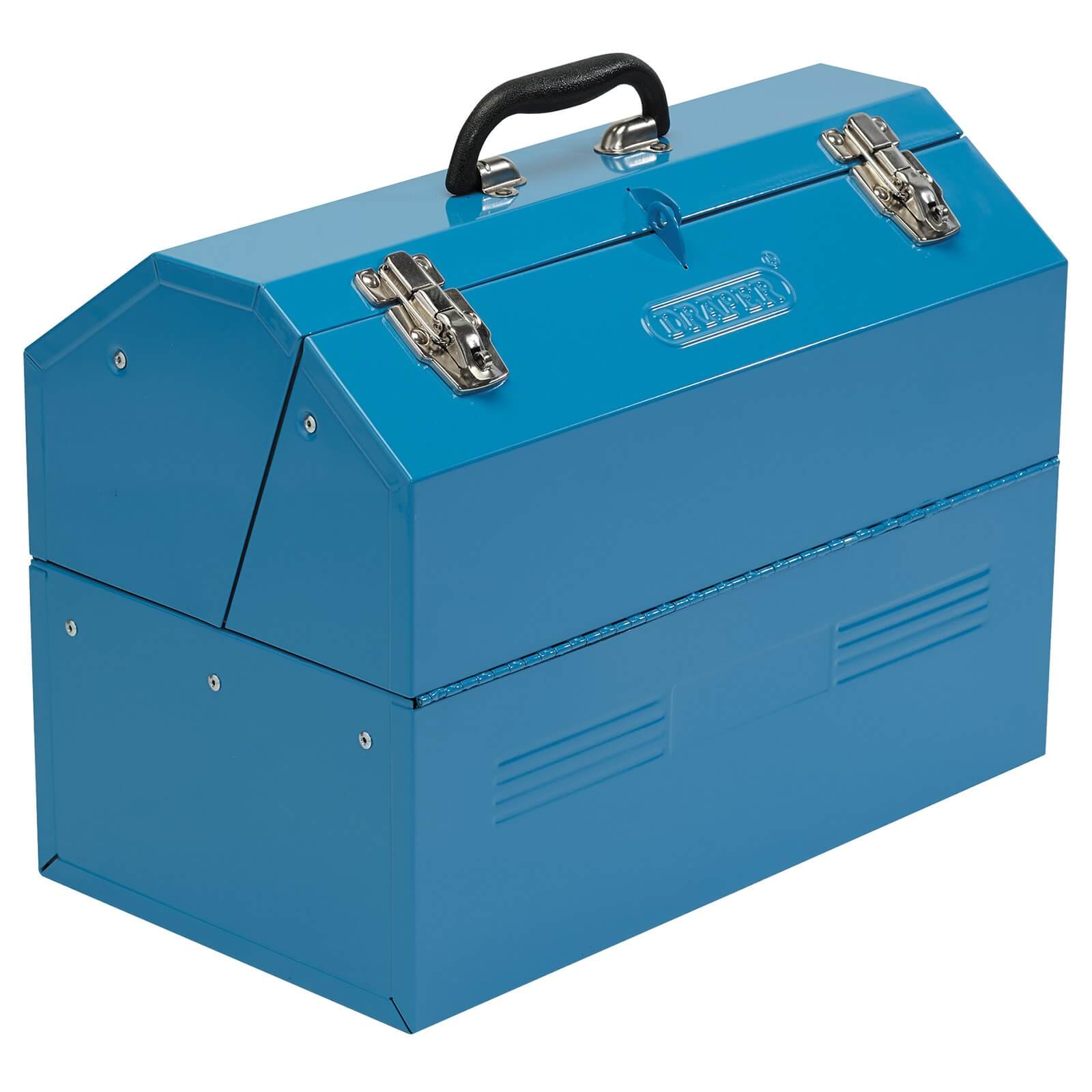 Draper 460mm Barn Type Toolbox with 4 Cantilever Trays